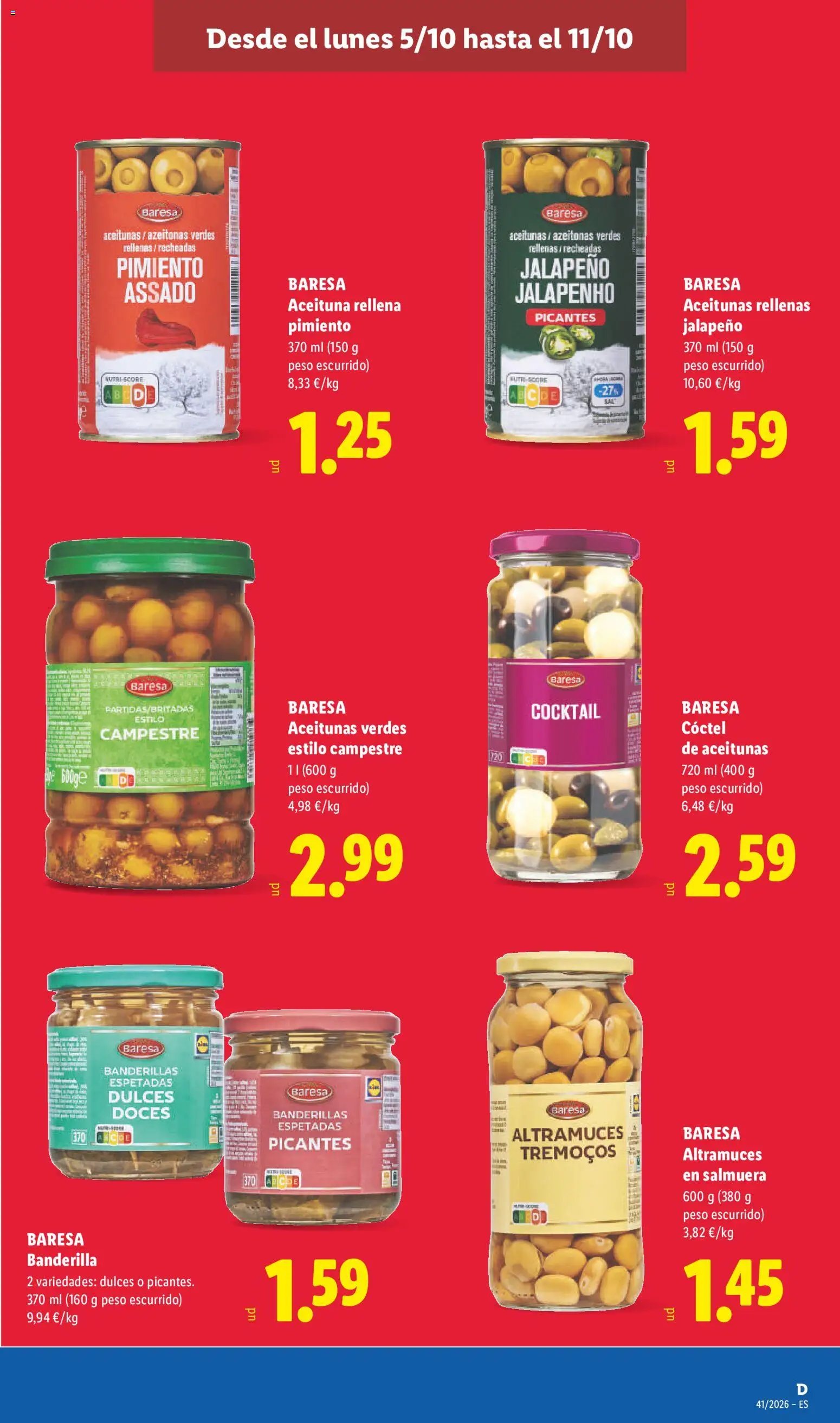 Lidl folleto