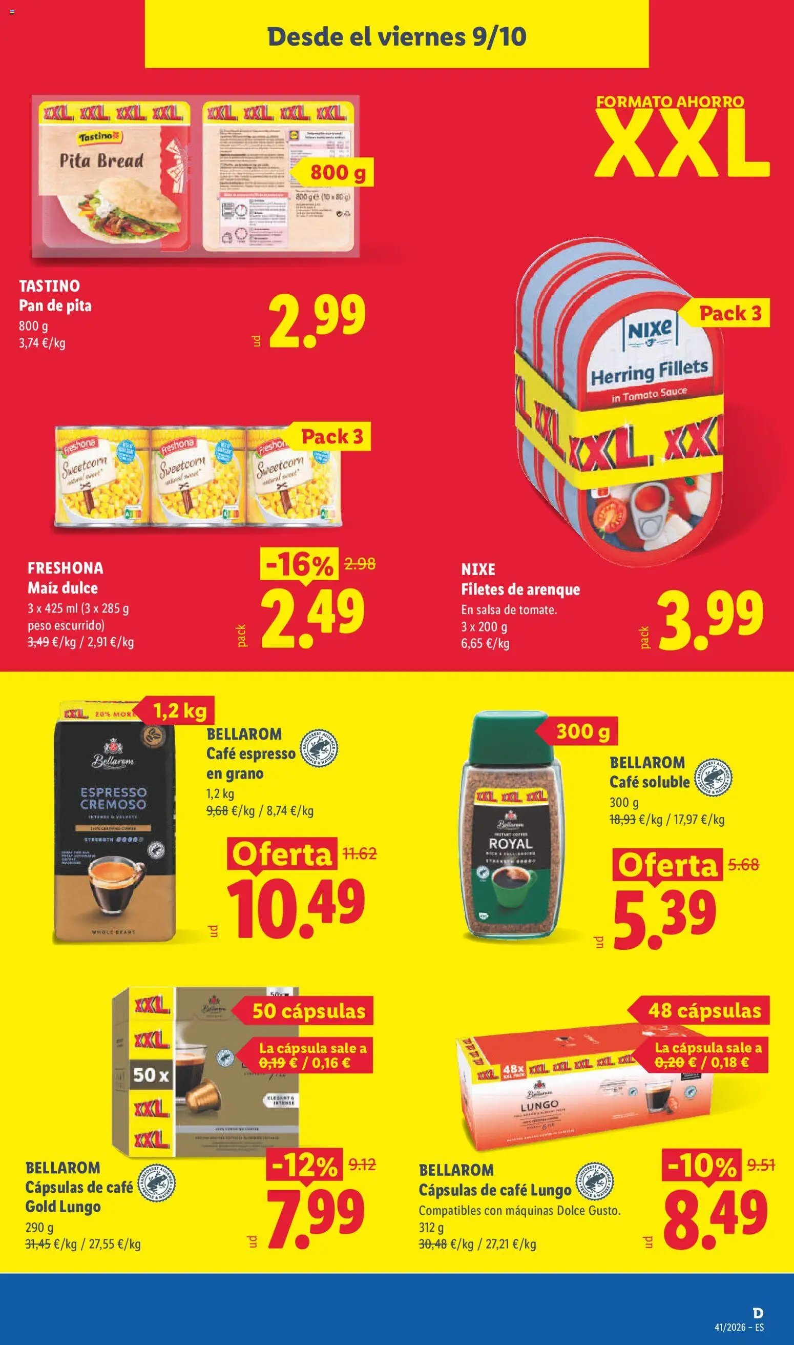 Lidl folleto