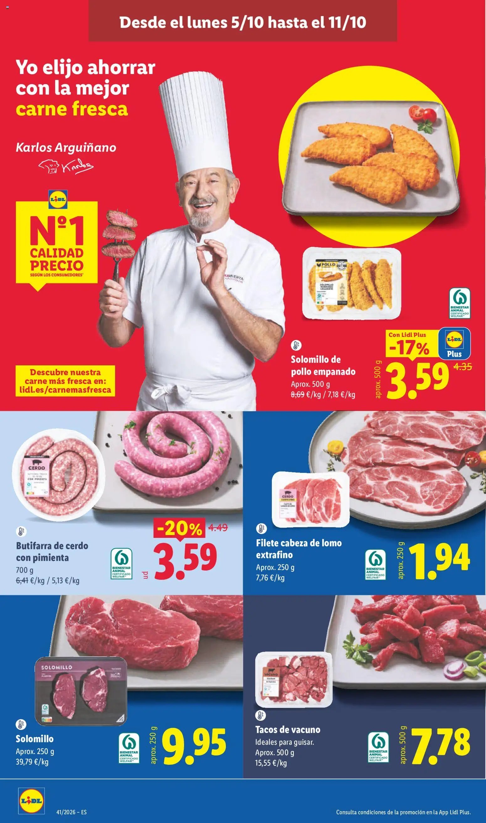 Lidl folleto