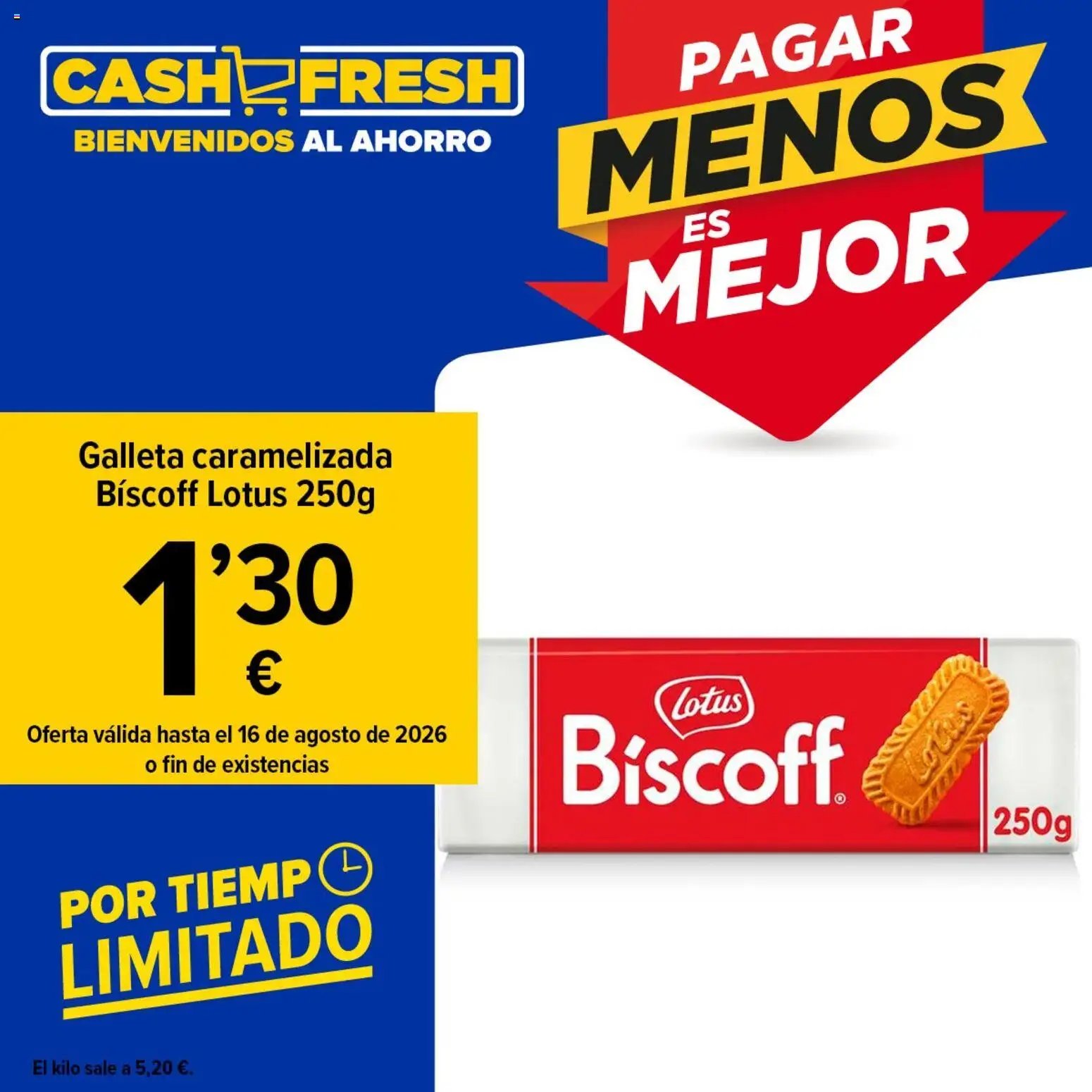 Cash Fresh folleto