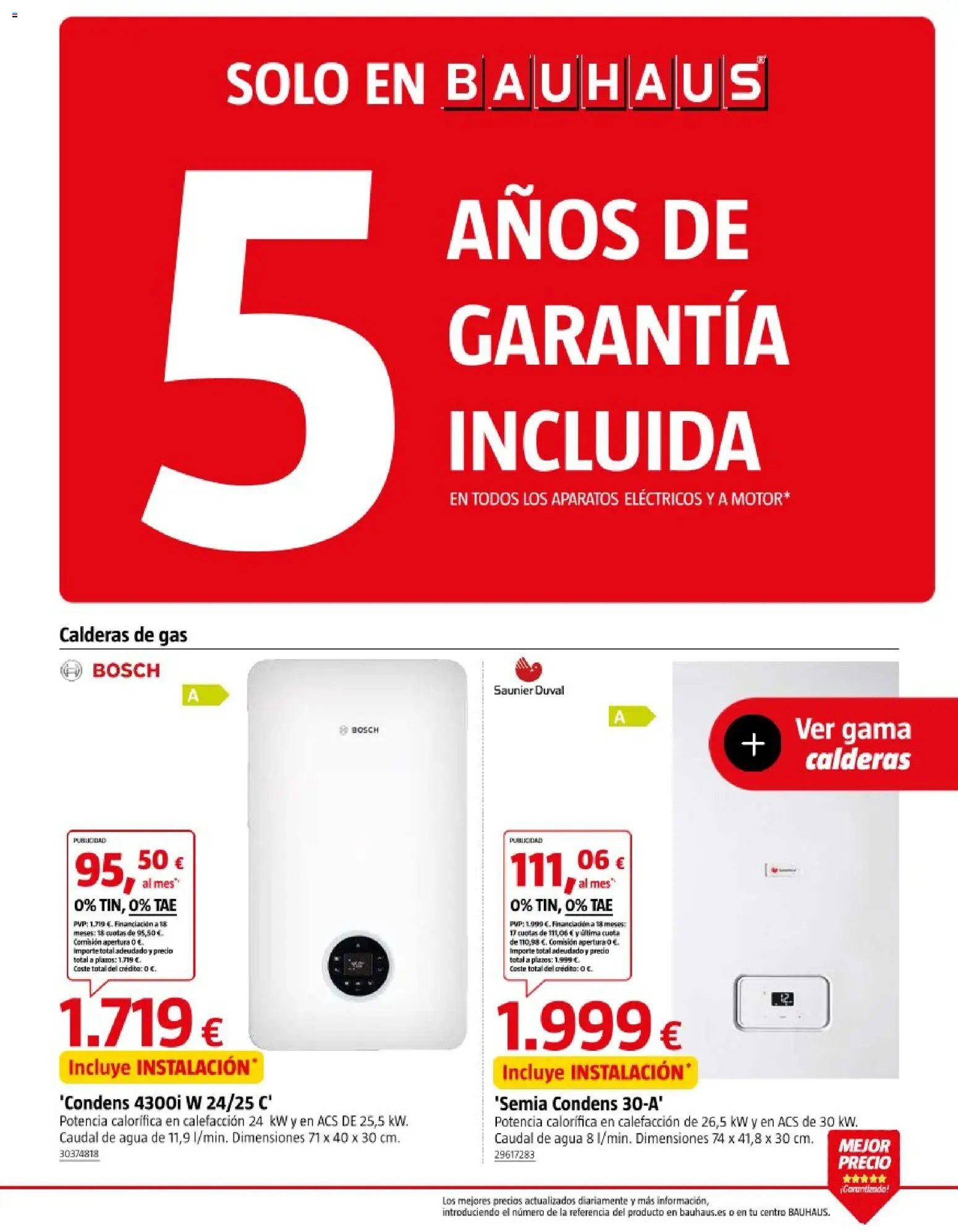 Bauhaus Calefacción