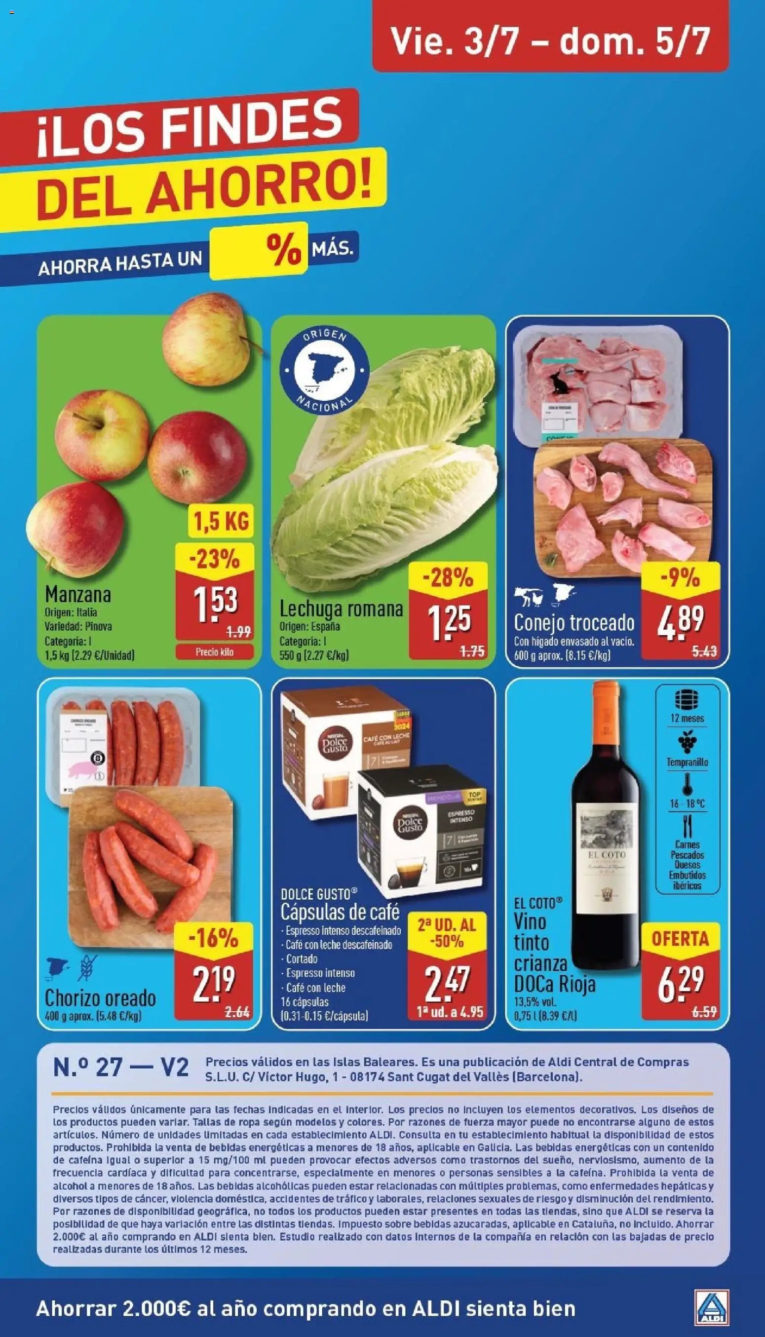 Aldi folleto Baleares
