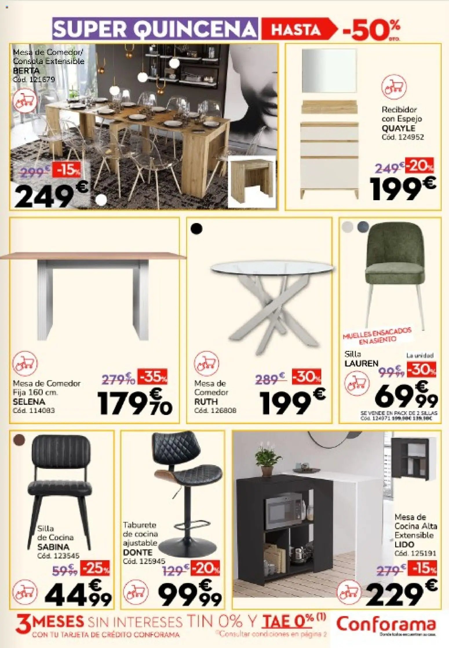 Conforama folleto