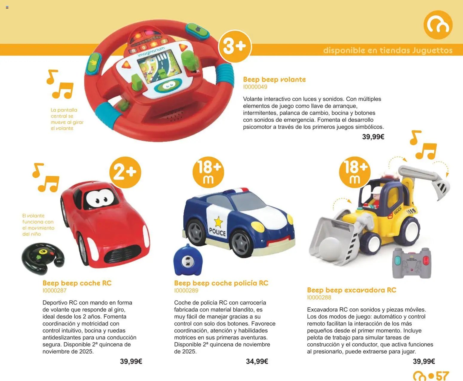 Juguettos catálogo