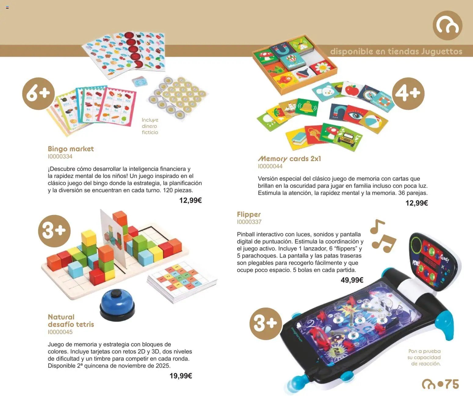 Juguettos catálogo