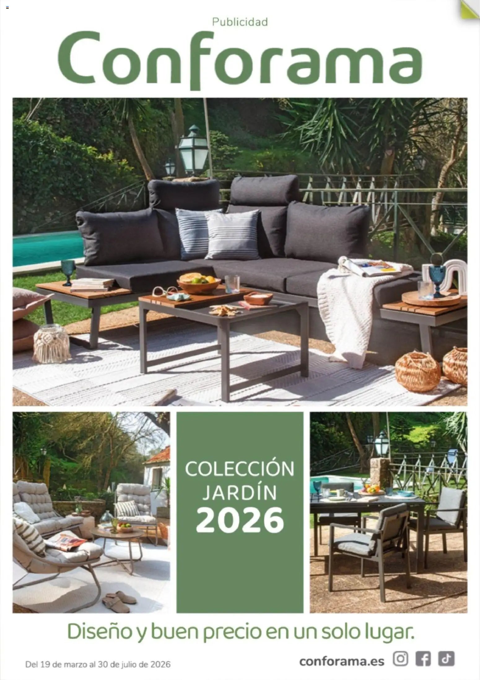 Conforama Guía Jardín 2026