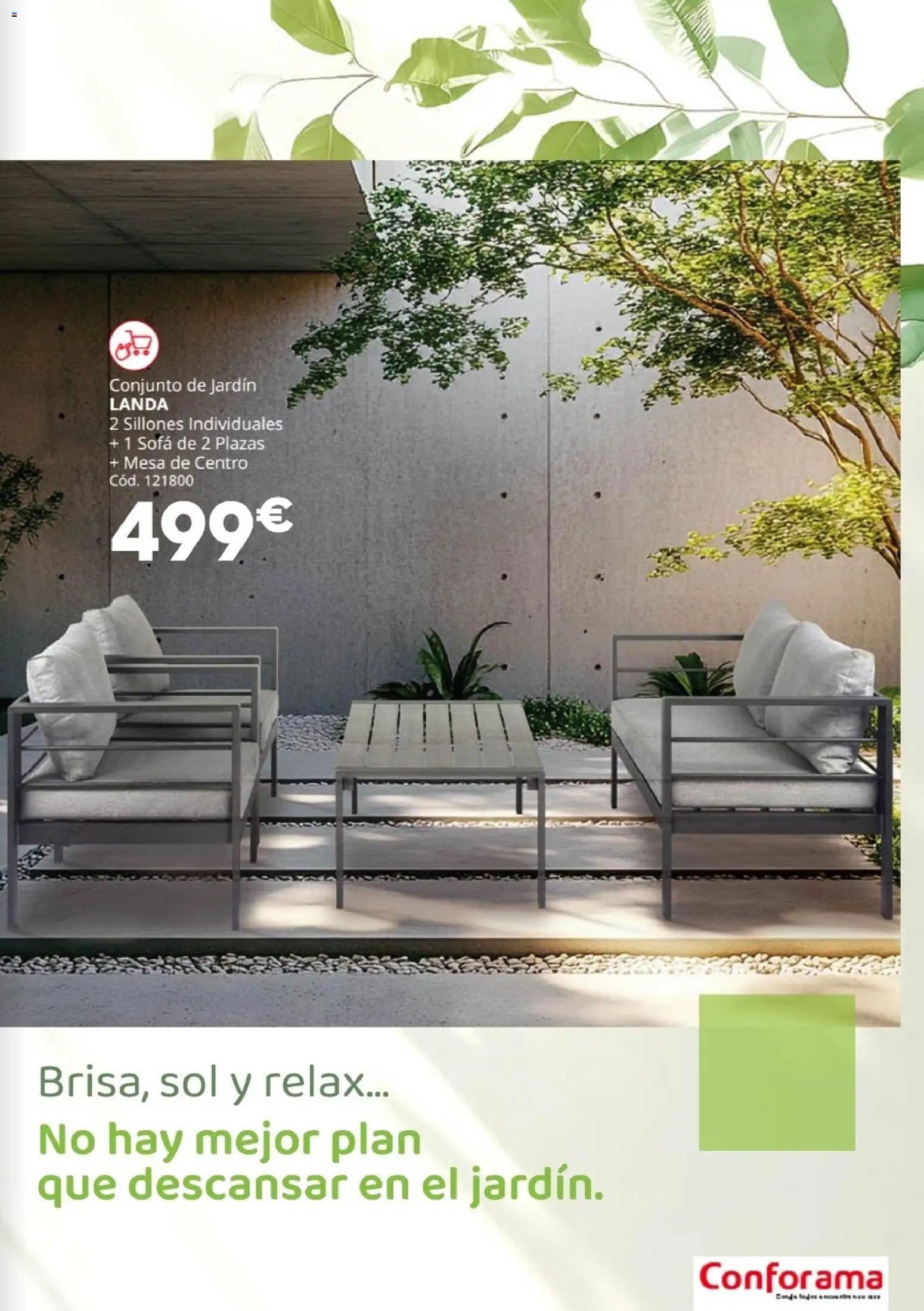Conforama Guía Jardín 2026