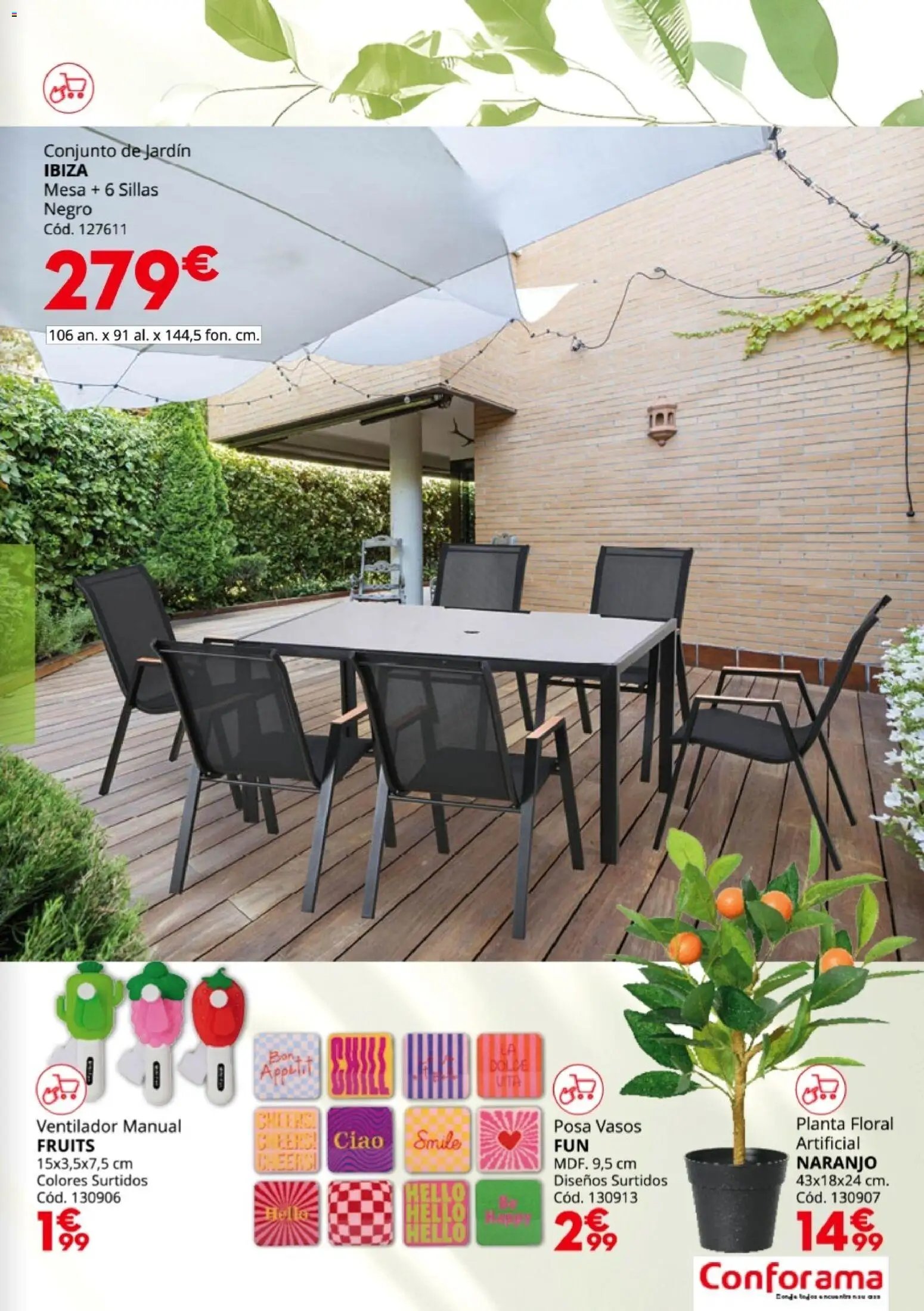 Conforama Guía Jardín 2026
