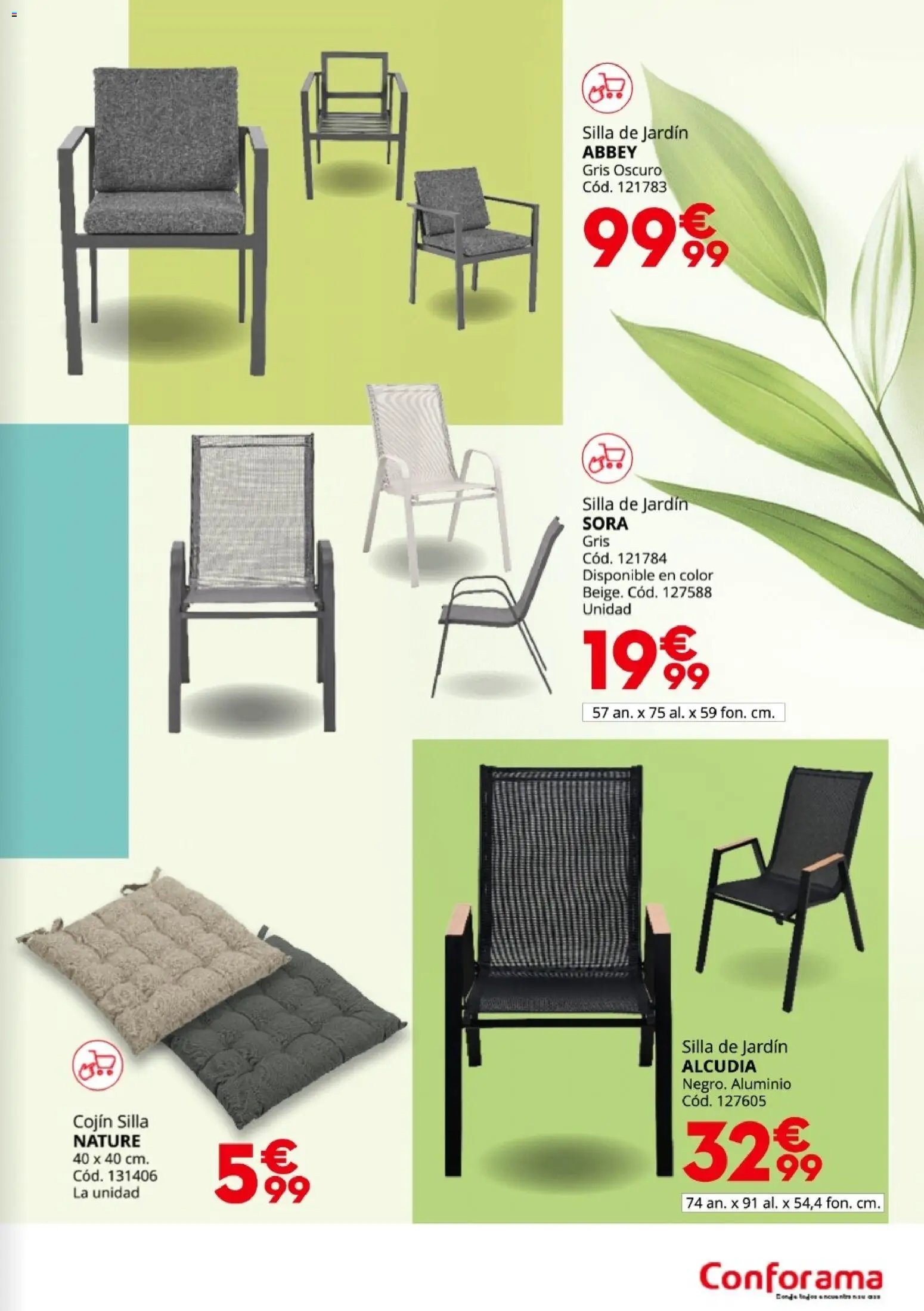 Conforama Guía Jardín 2026