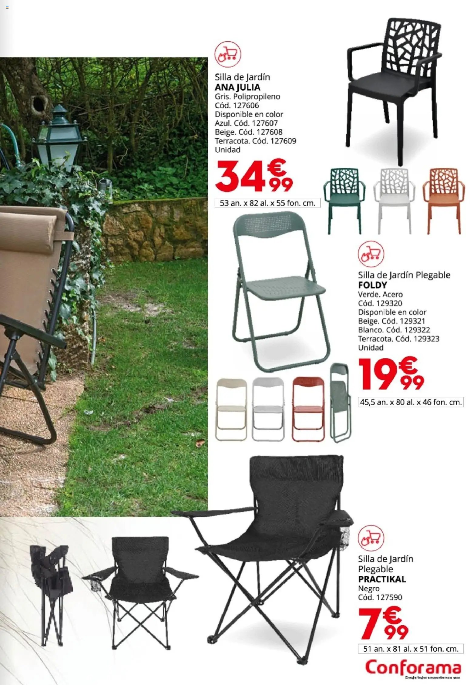 Conforama Guía Jardín 2026