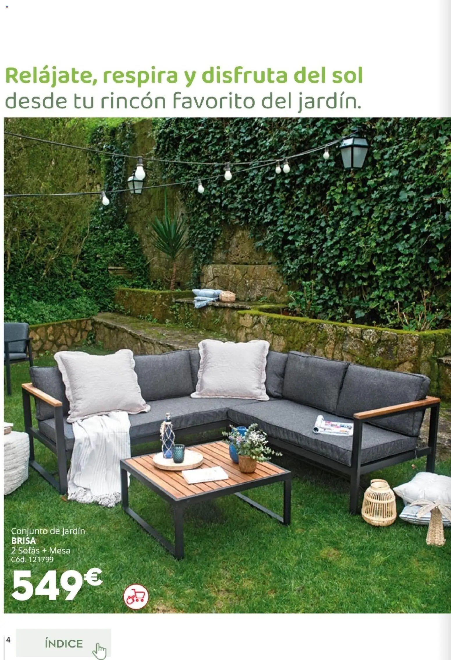 Conforama Guía Jardín 2026