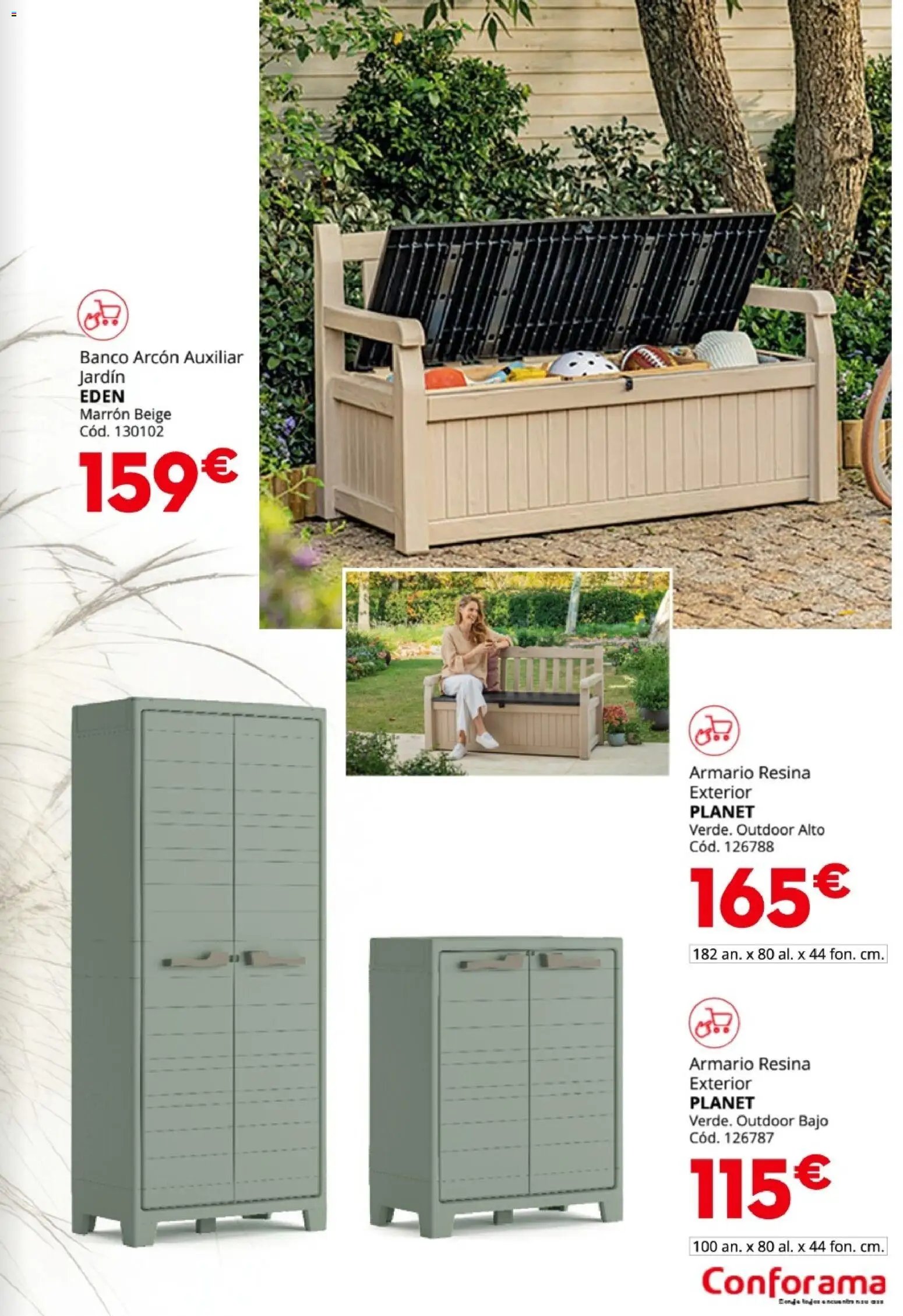 Conforama Guía Jardín 2026