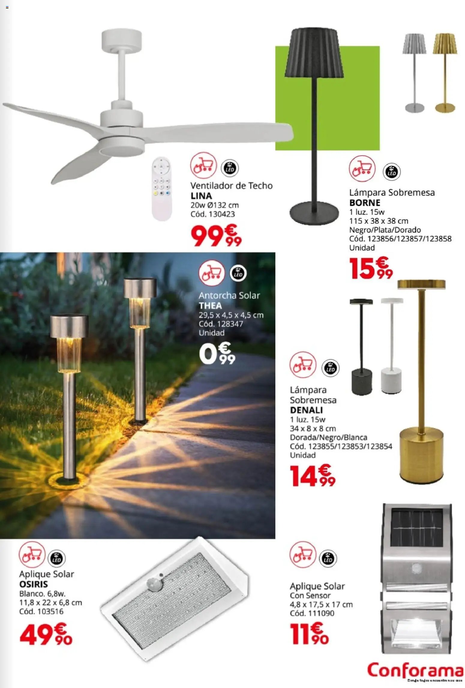 Conforama Guía Jardín 2026