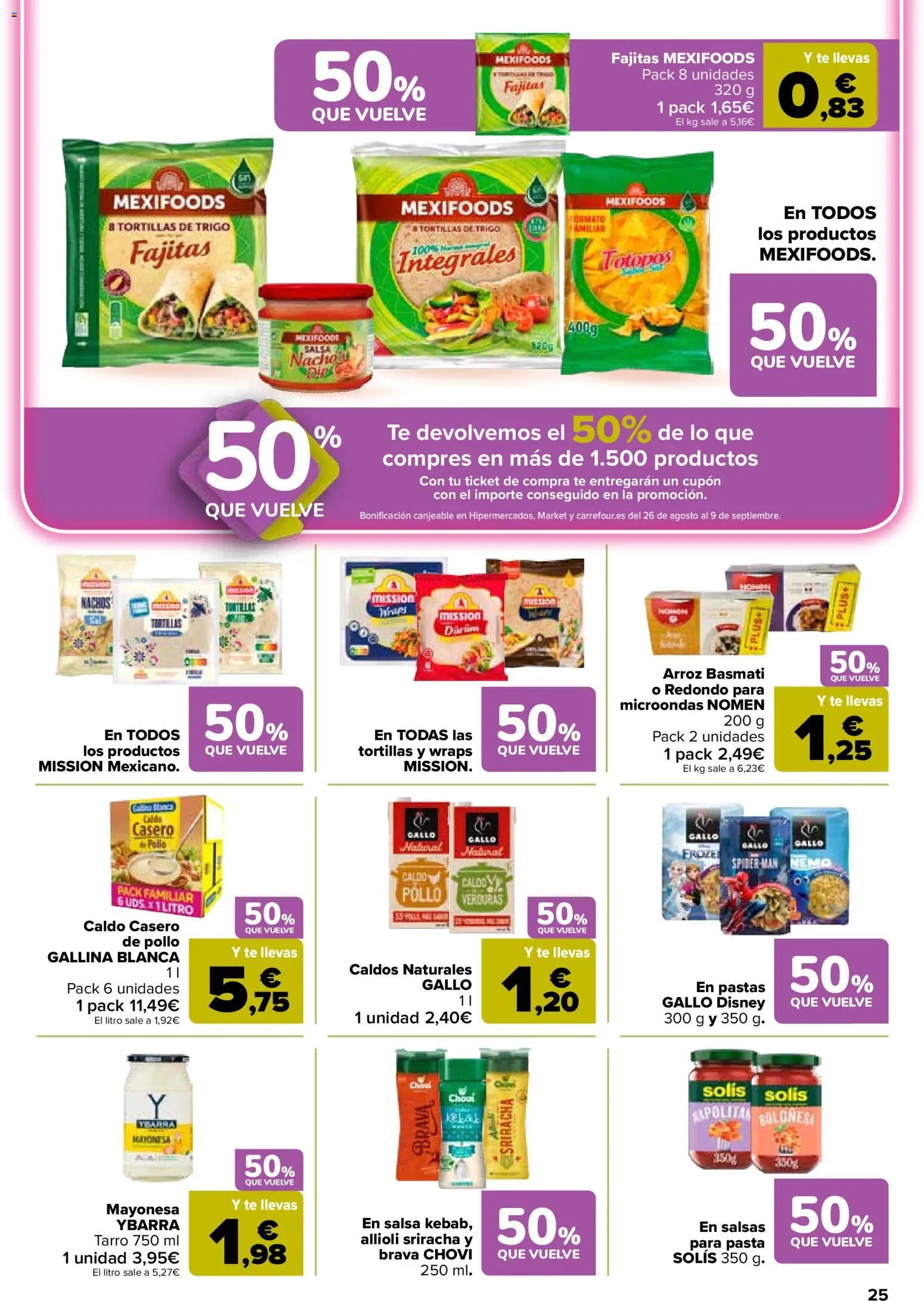Carrefour folleto