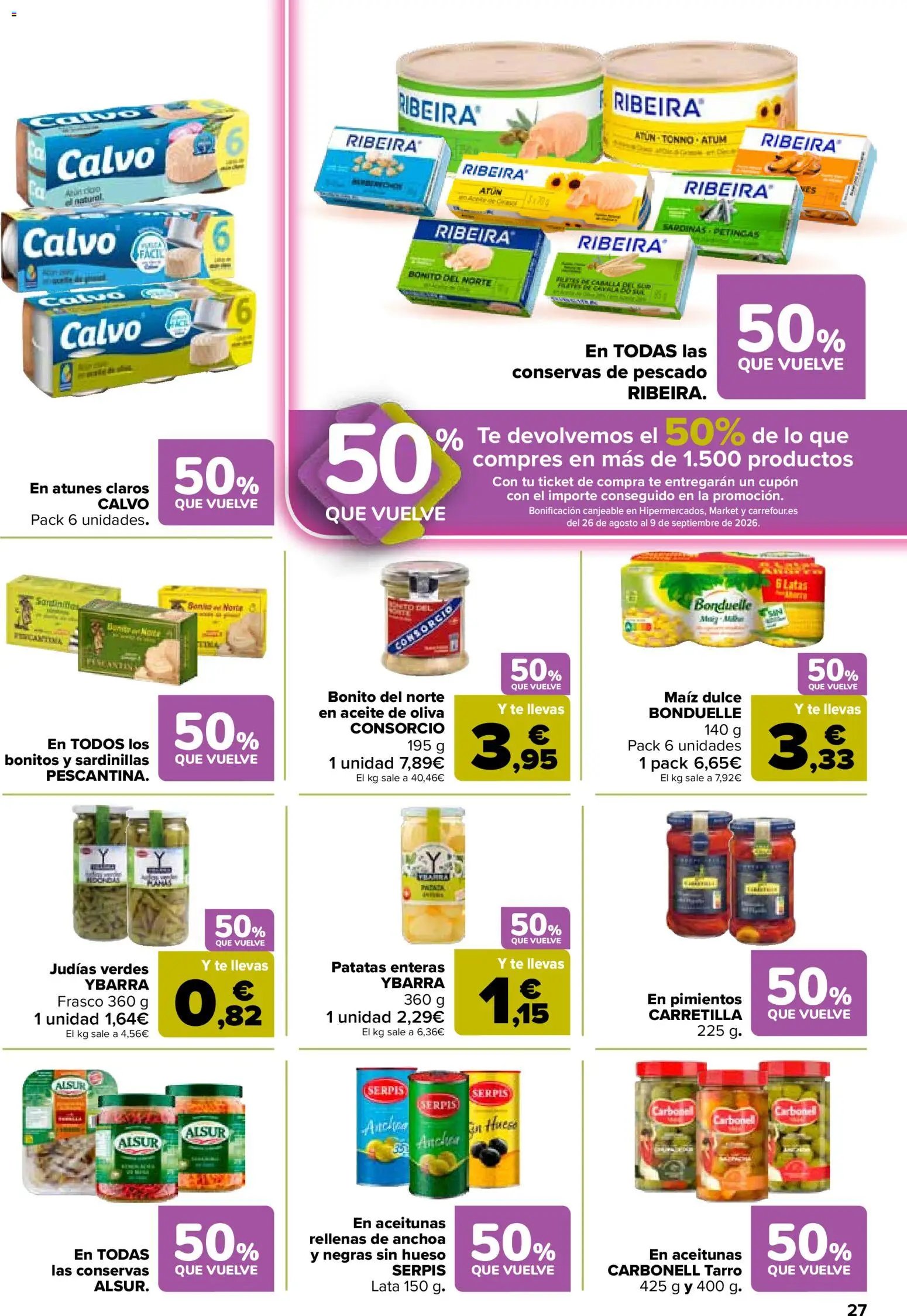 Carrefour folleto