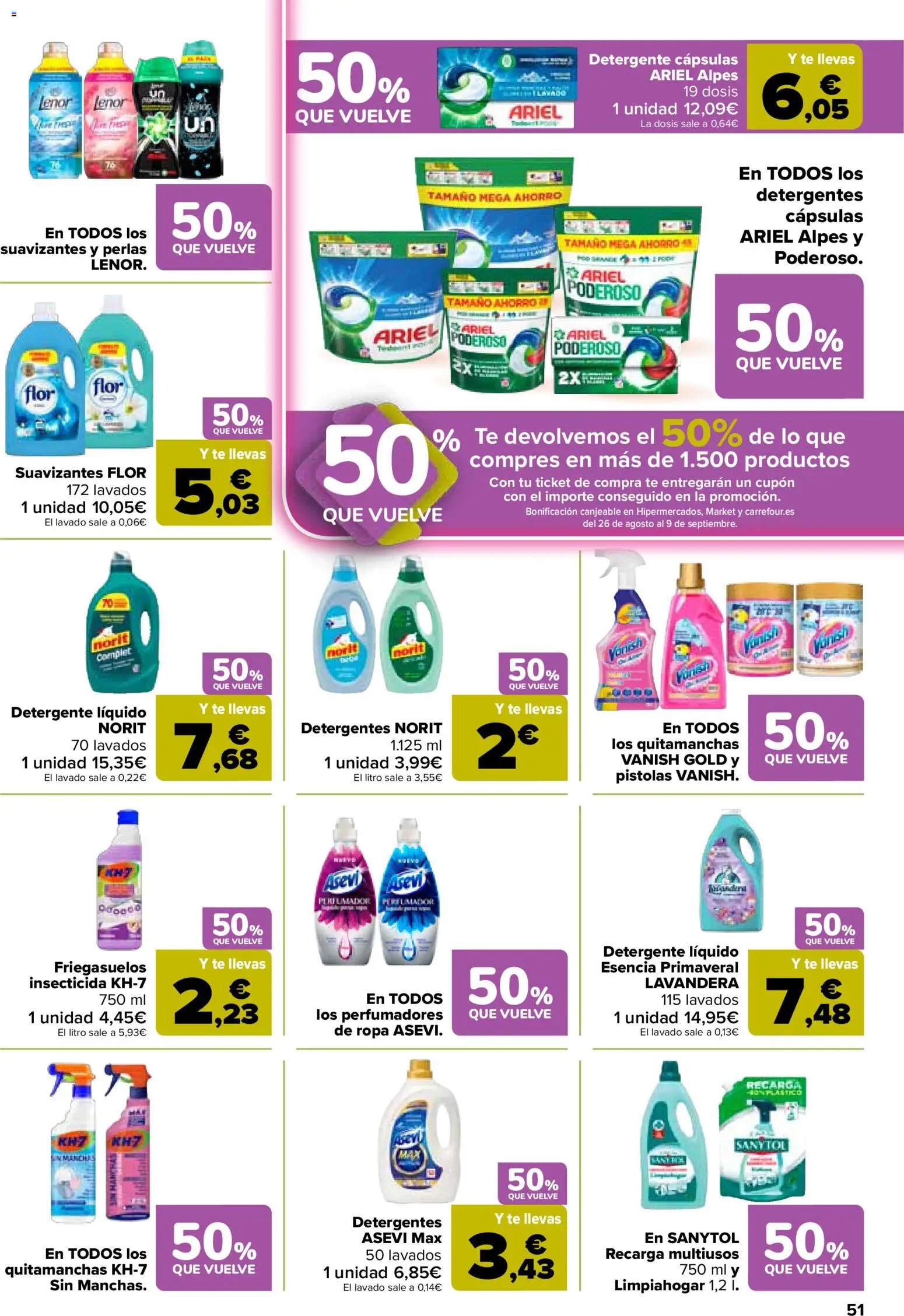 Carrefour folleto