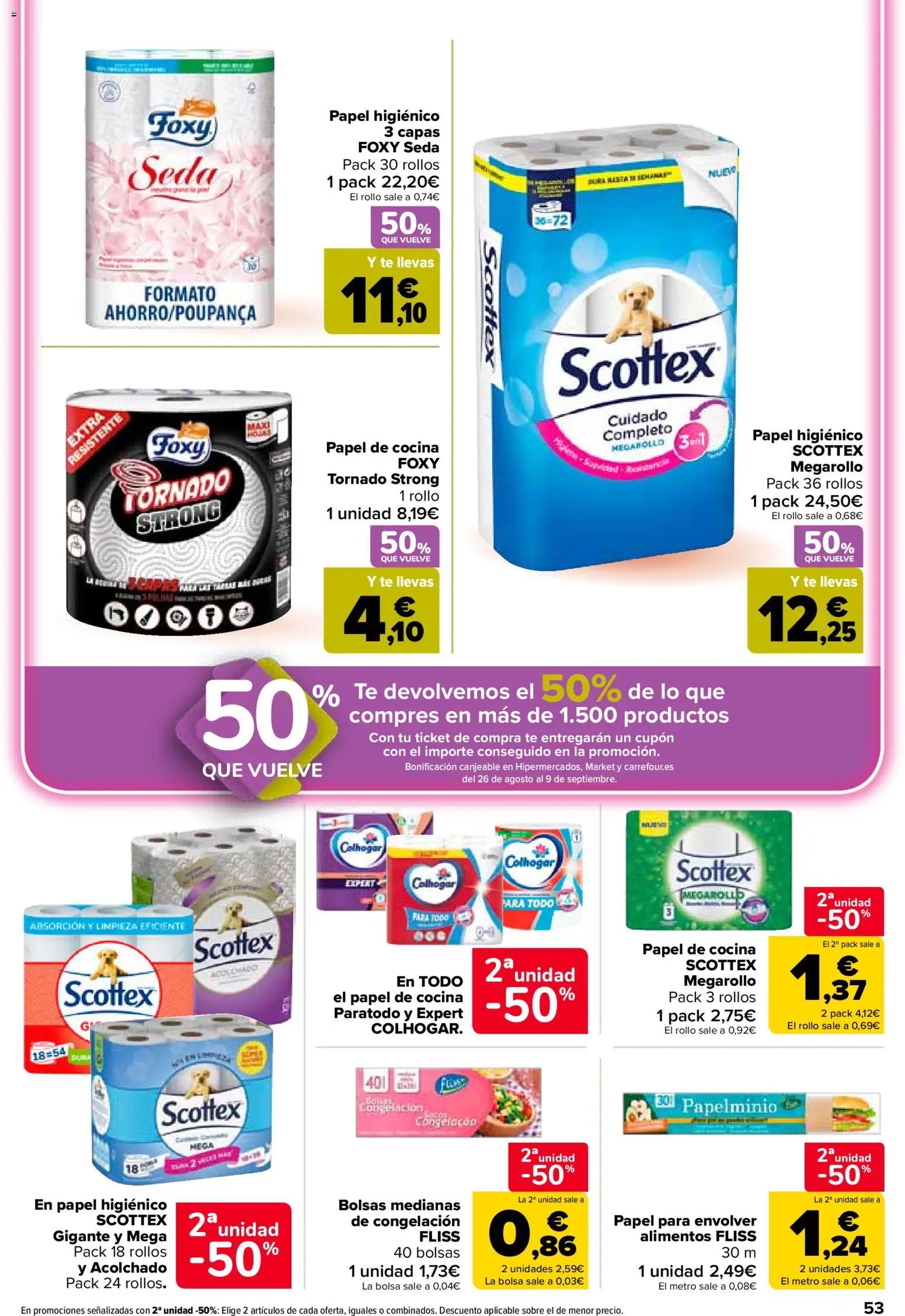 Carrefour folleto