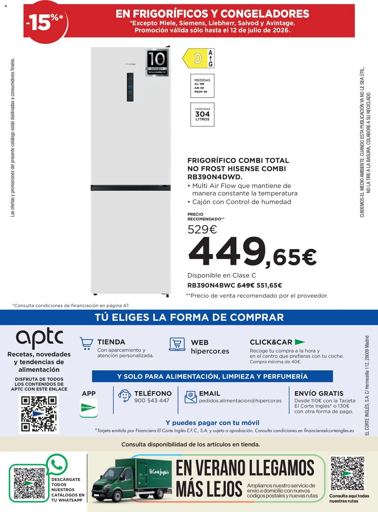 Hipercor catálogo