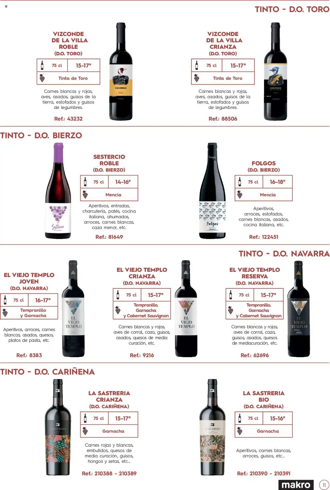 Makro Guia de vinos