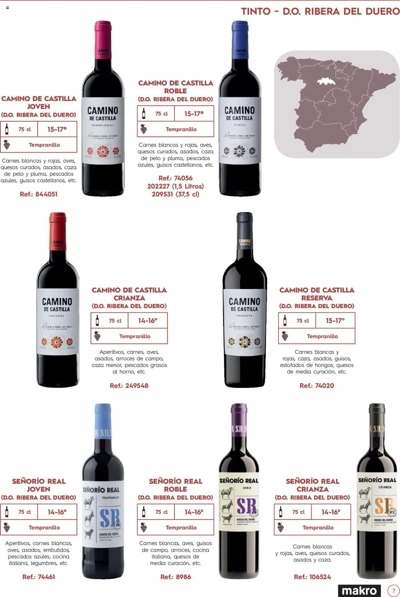 Makro Guia de vinos