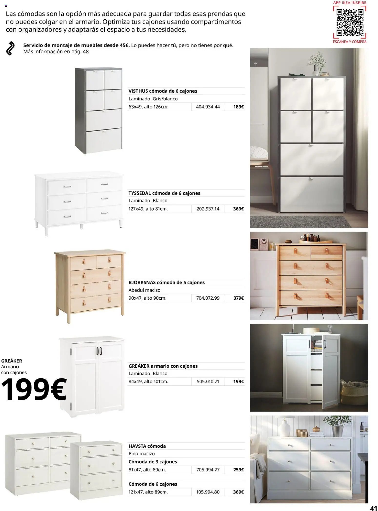 IKEA - Muebles para el dormitorio
