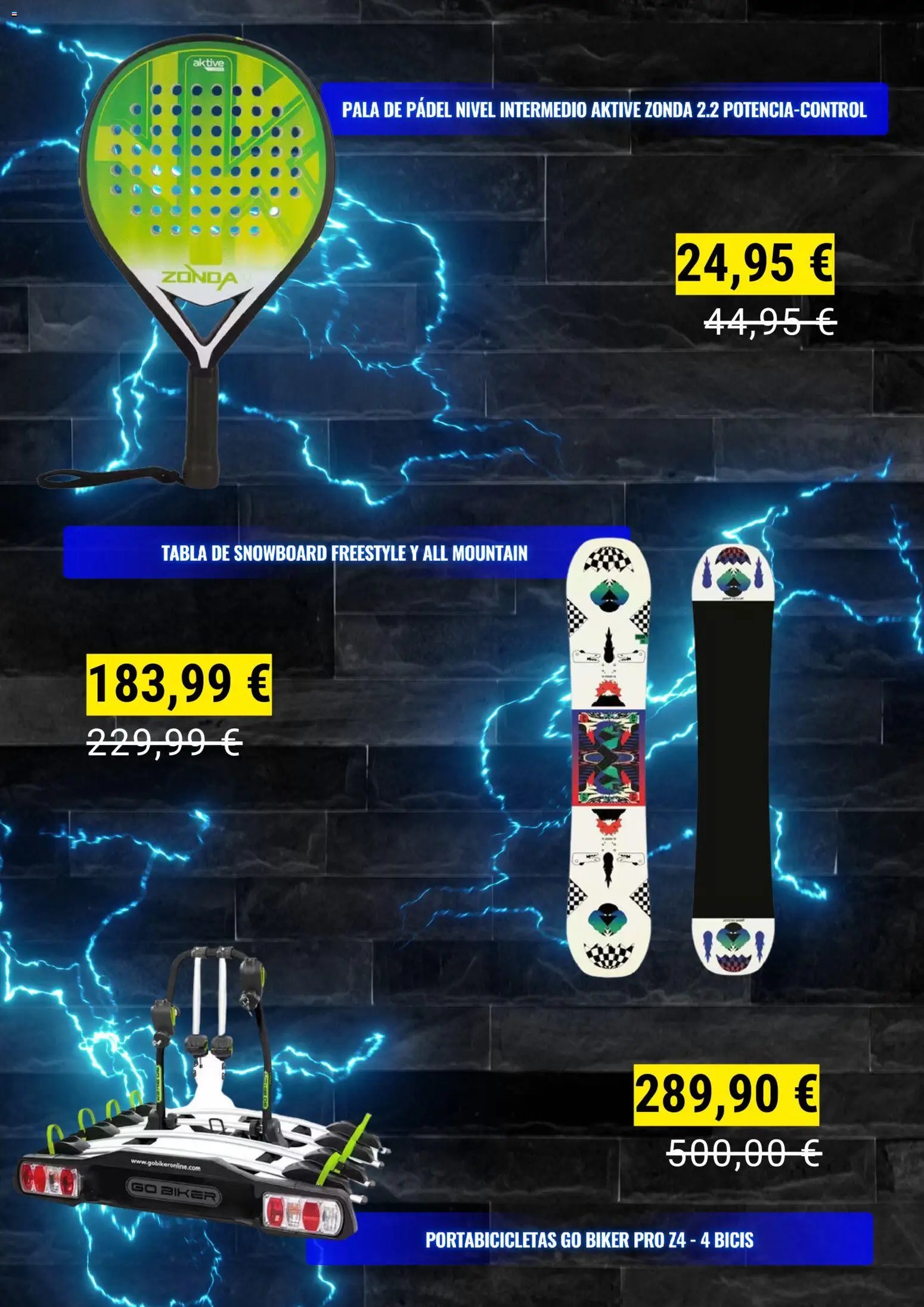 Decathlon oferta estacional