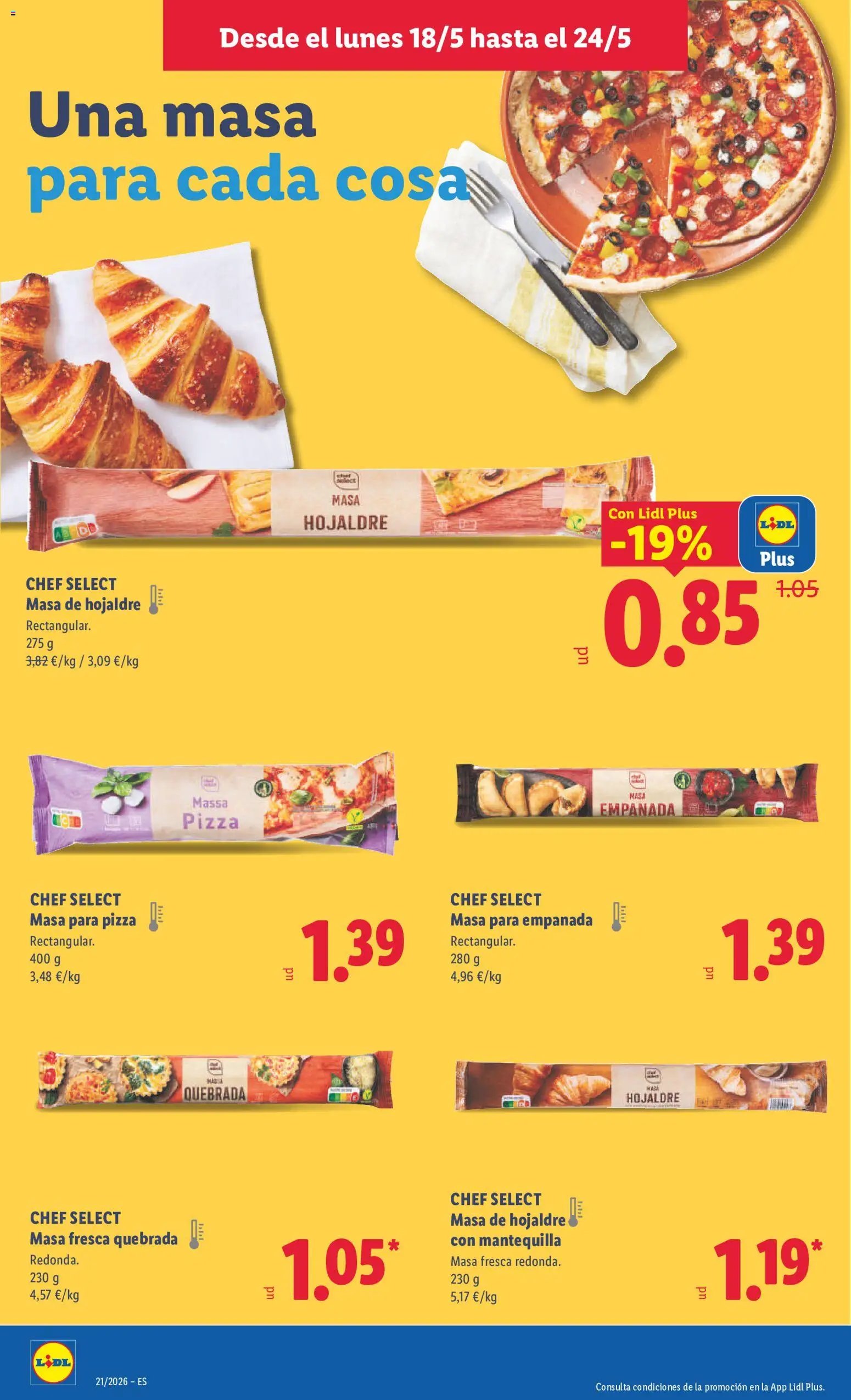 Lidl folleto