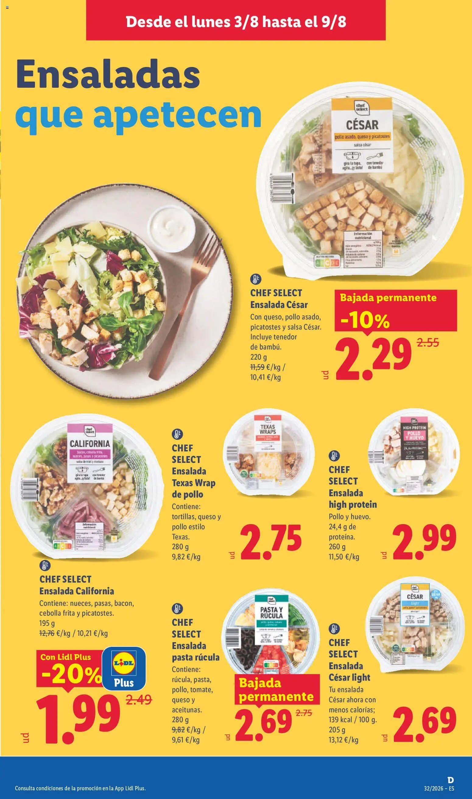 Lidl folleto