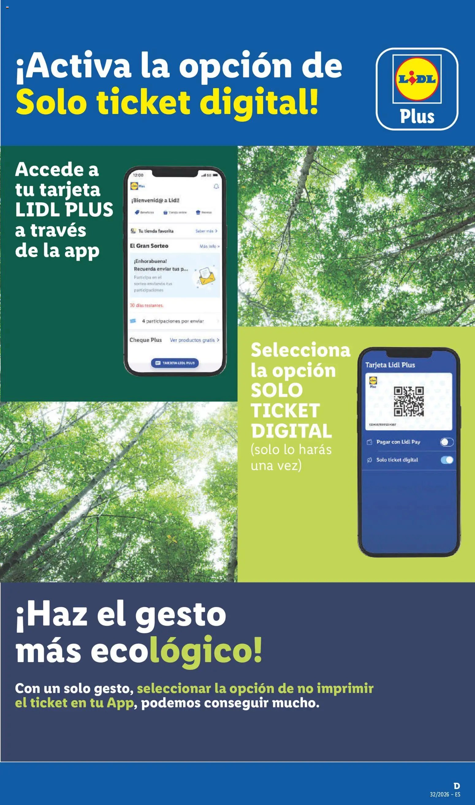 Lidl folleto
