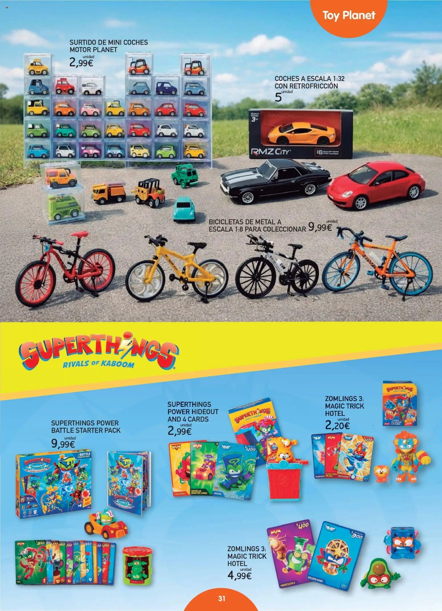Toy Planet catálogo de Vuelta a Clase
