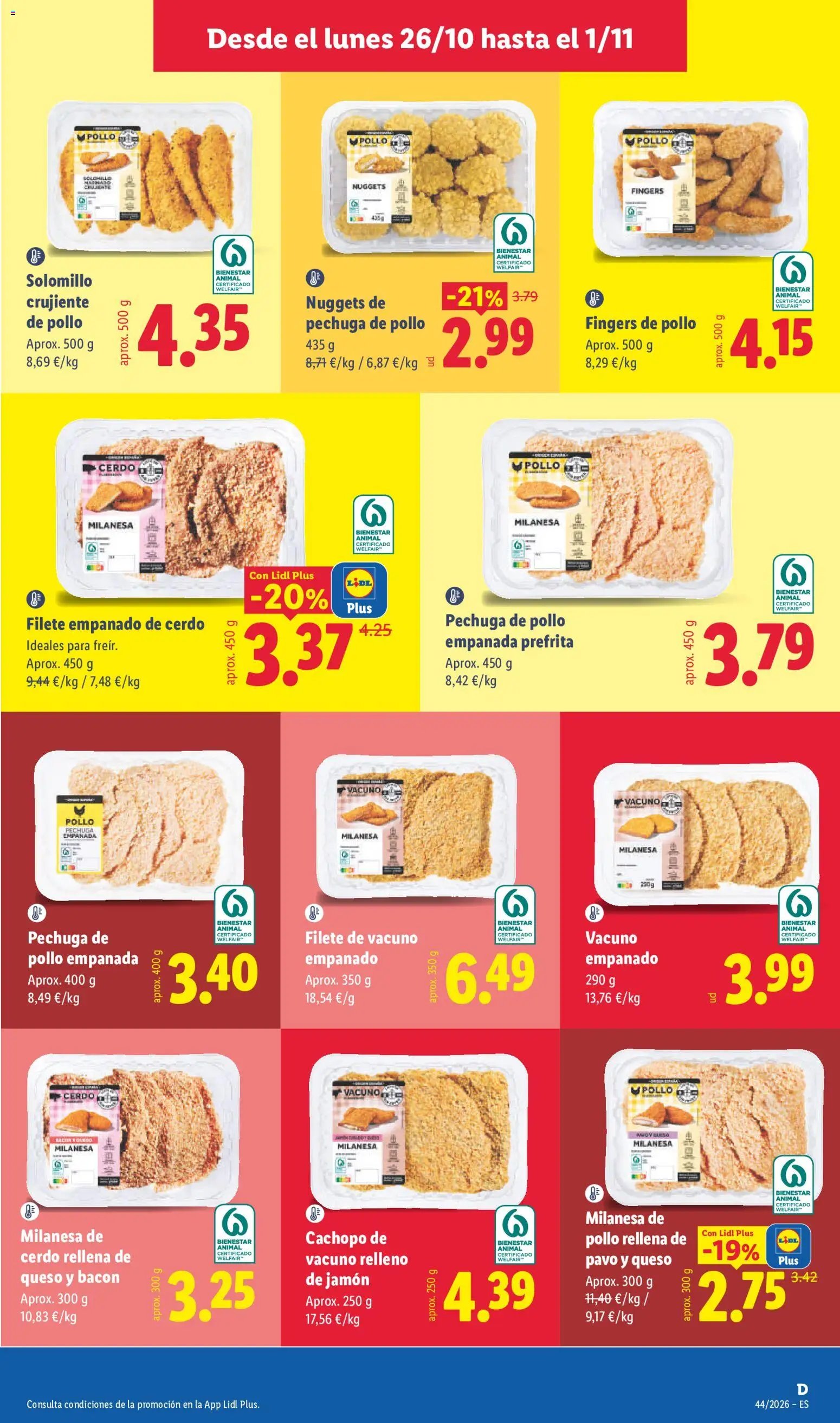 Lidl folleto