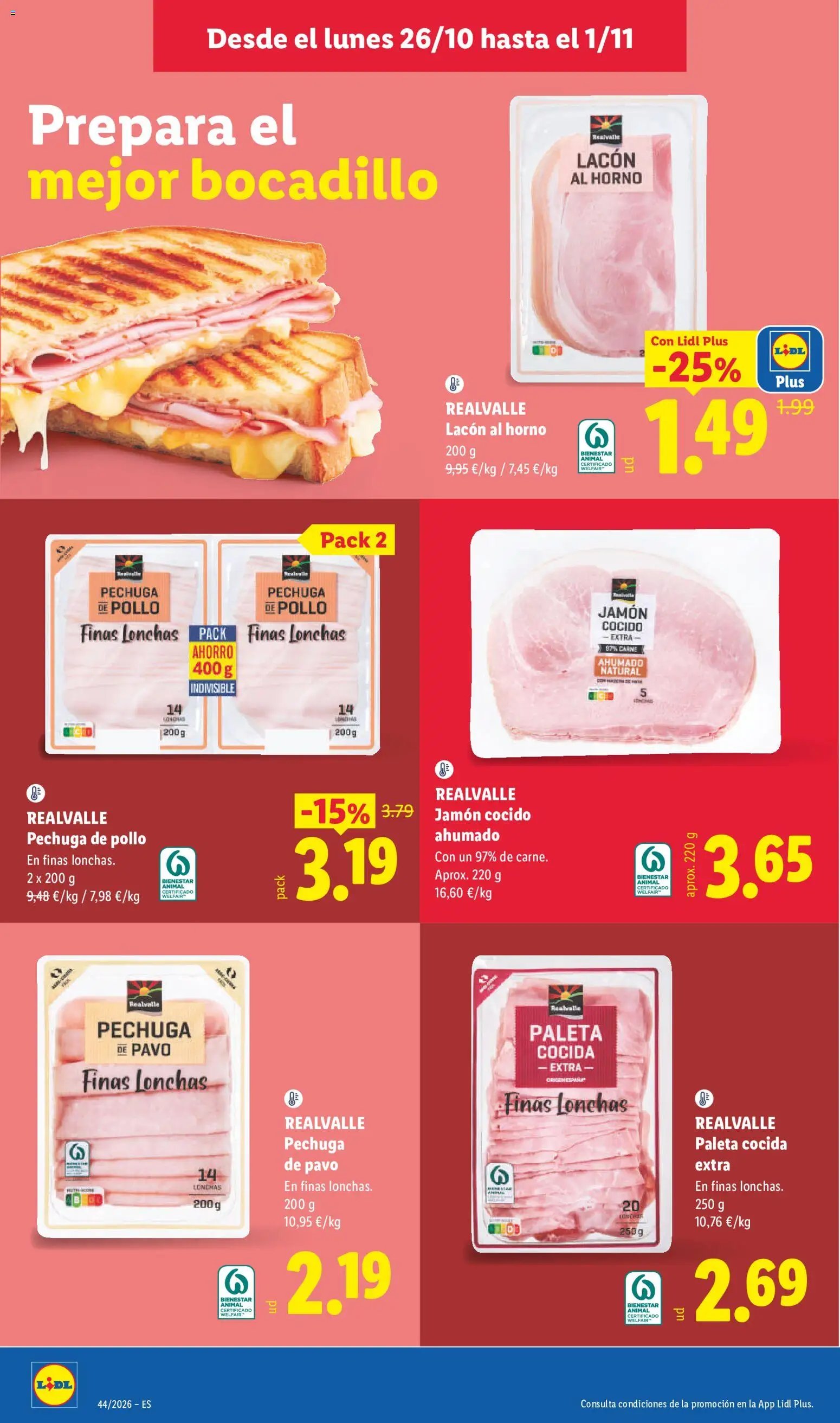 Lidl folleto