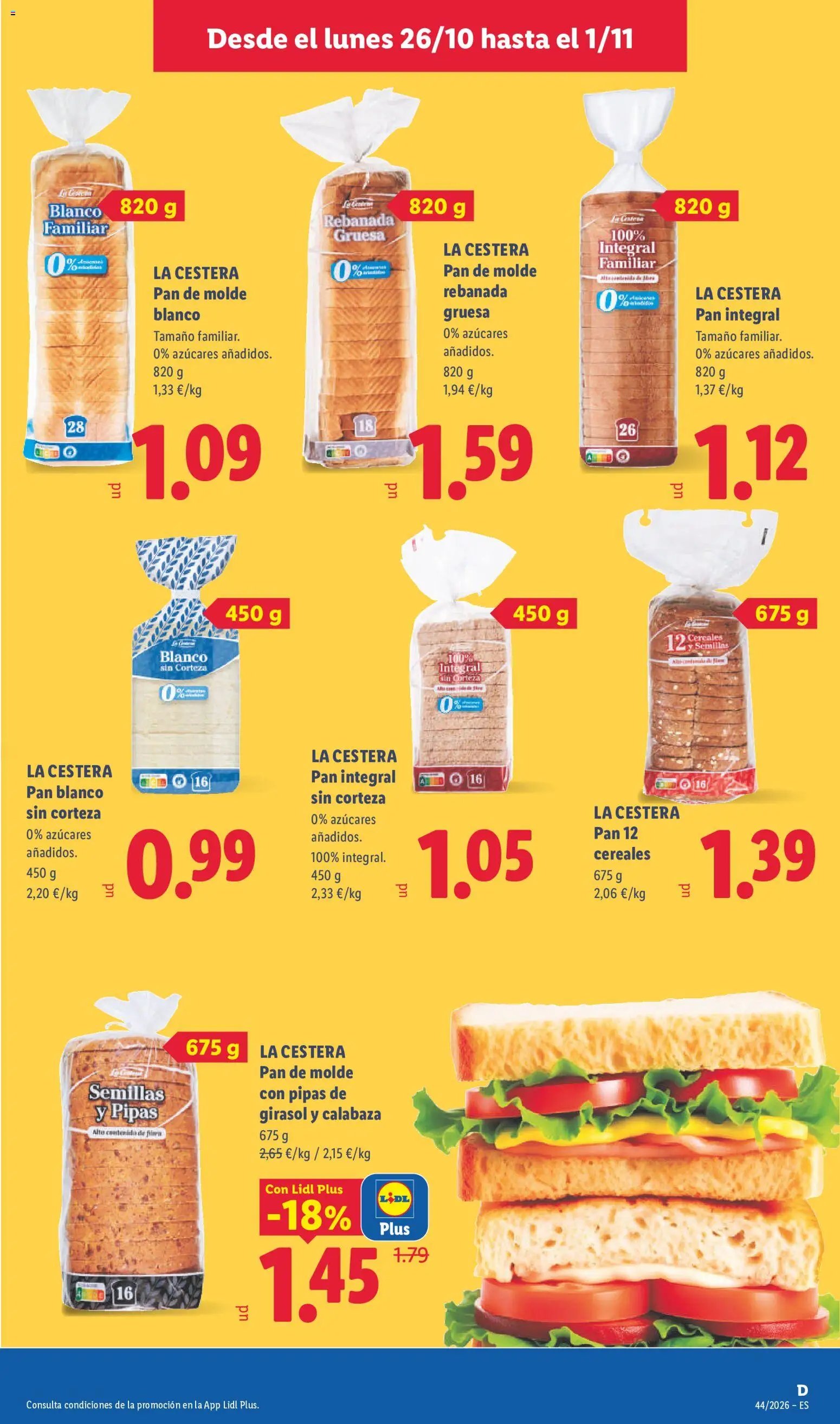 Lidl folleto