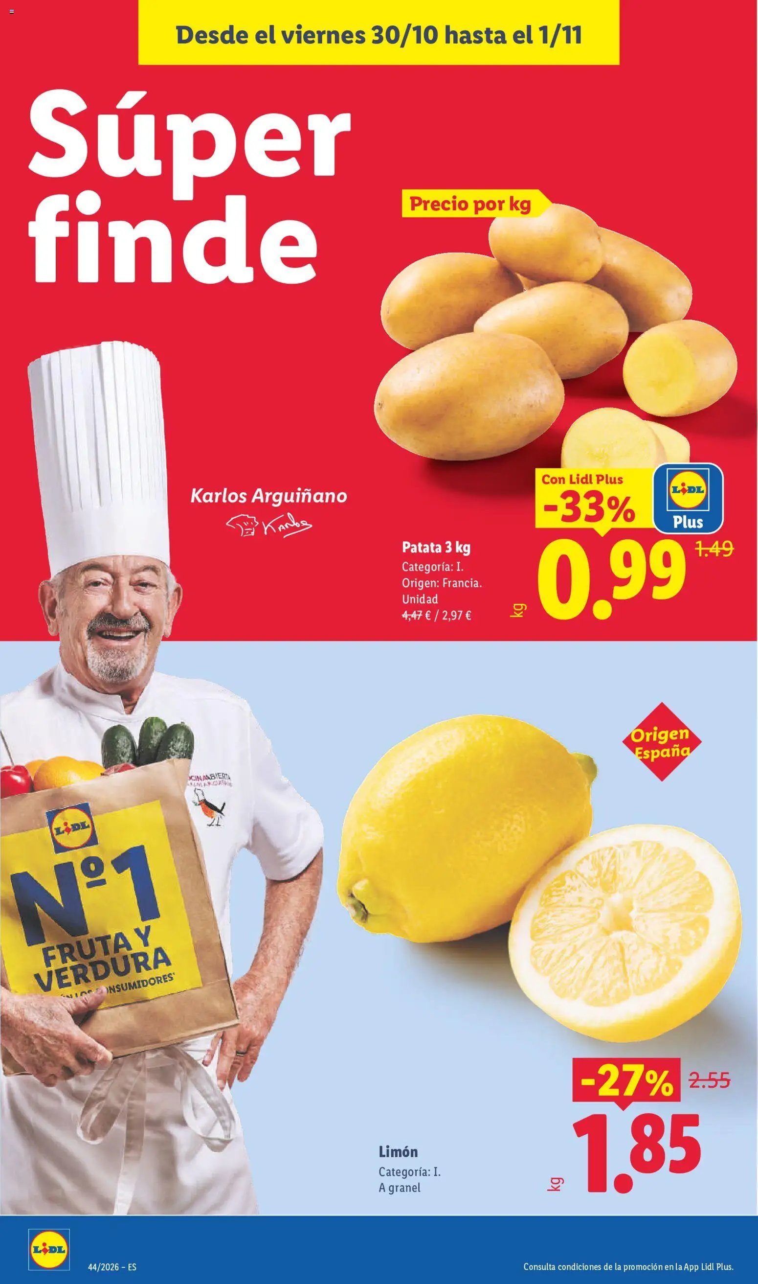 Lidl folleto