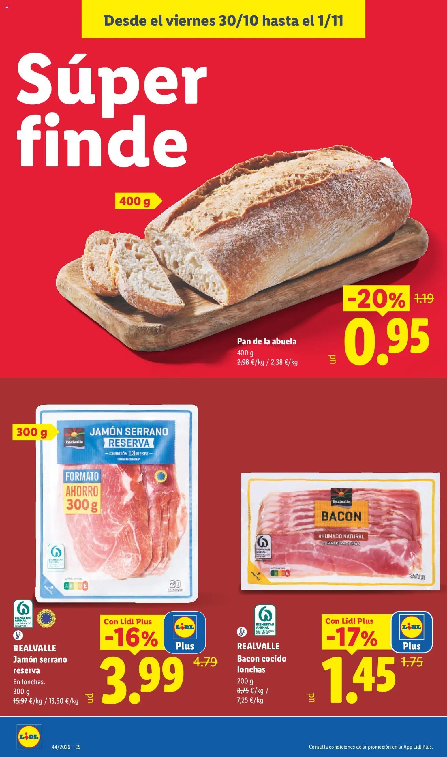 Lidl folleto