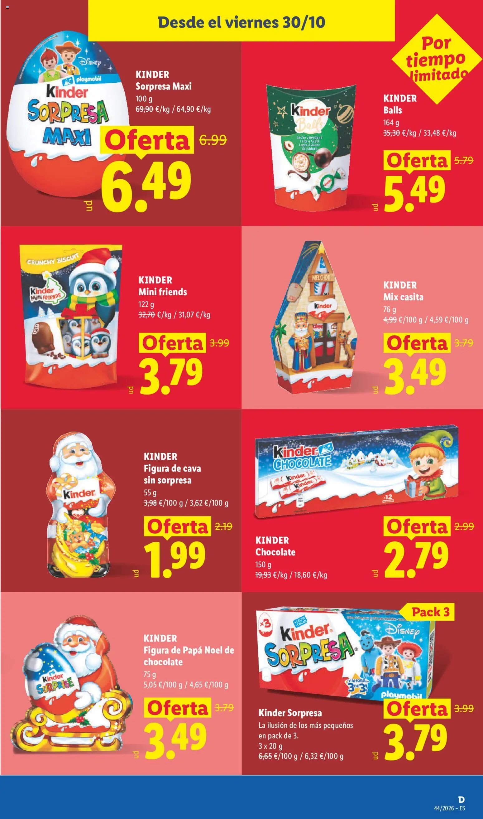 Lidl folleto