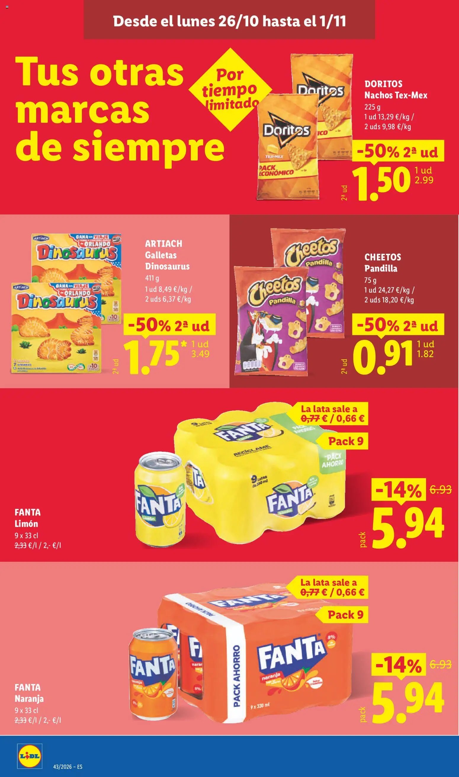 Lidl folleto