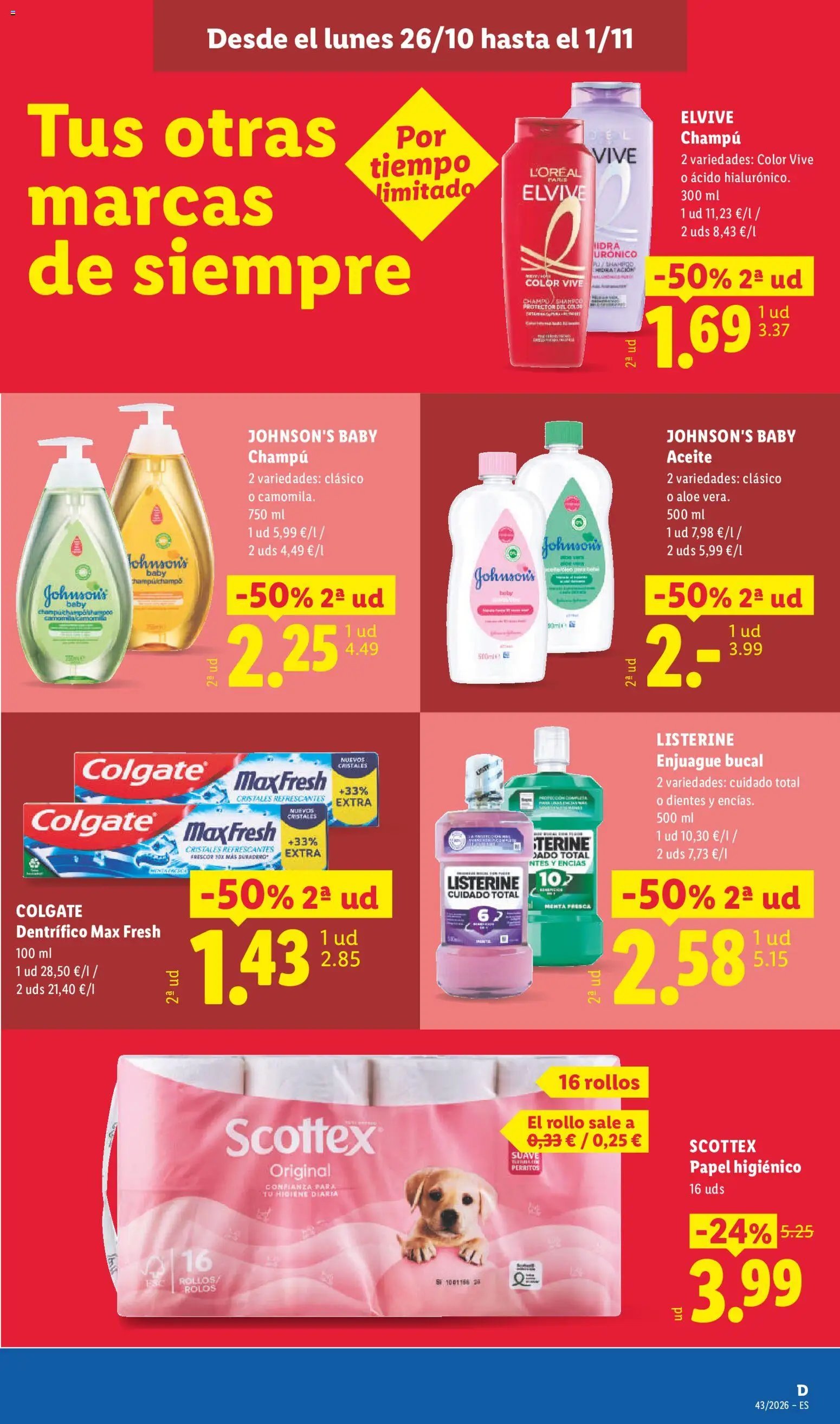 Lidl folleto