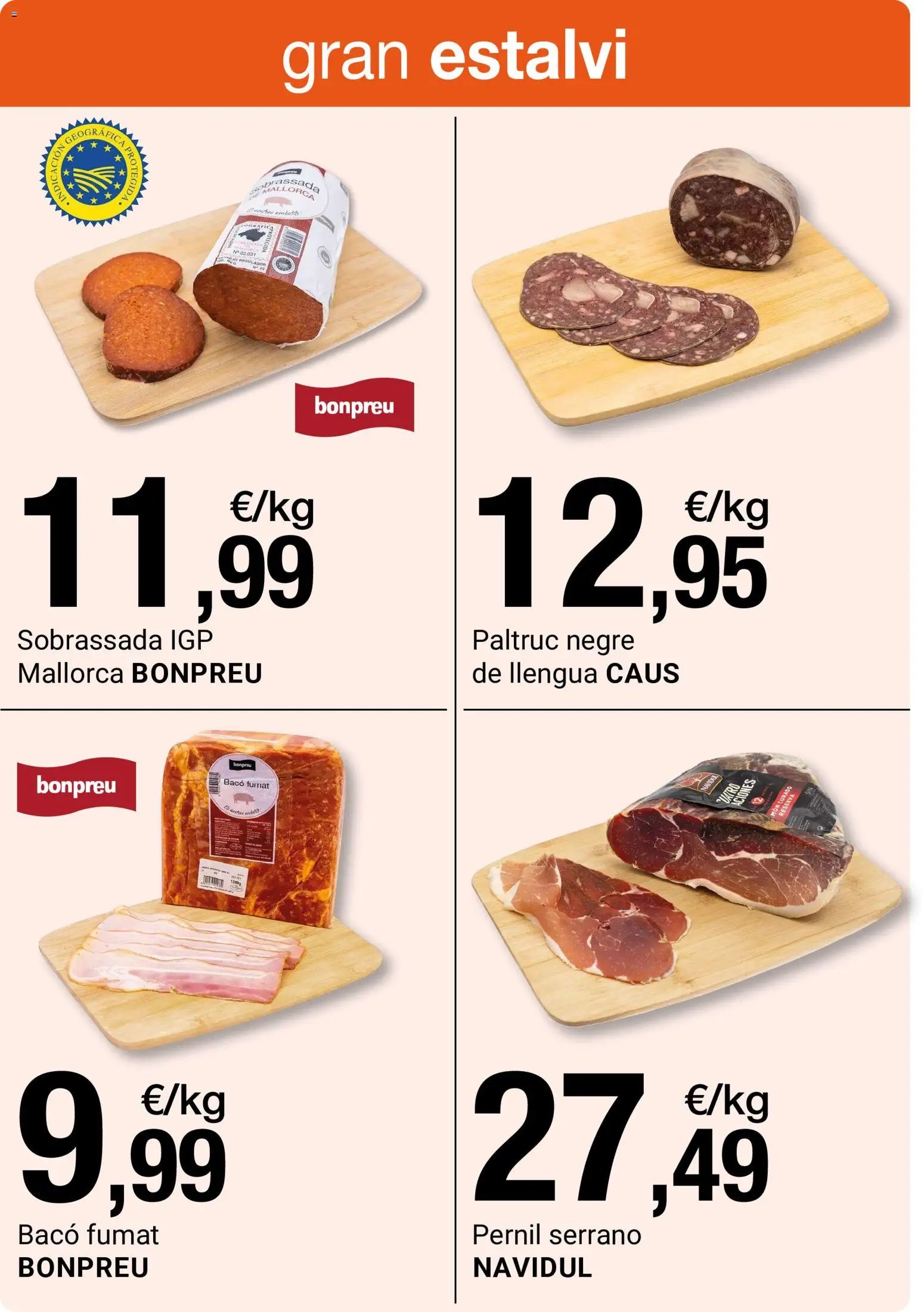 Bonpreu folleto
