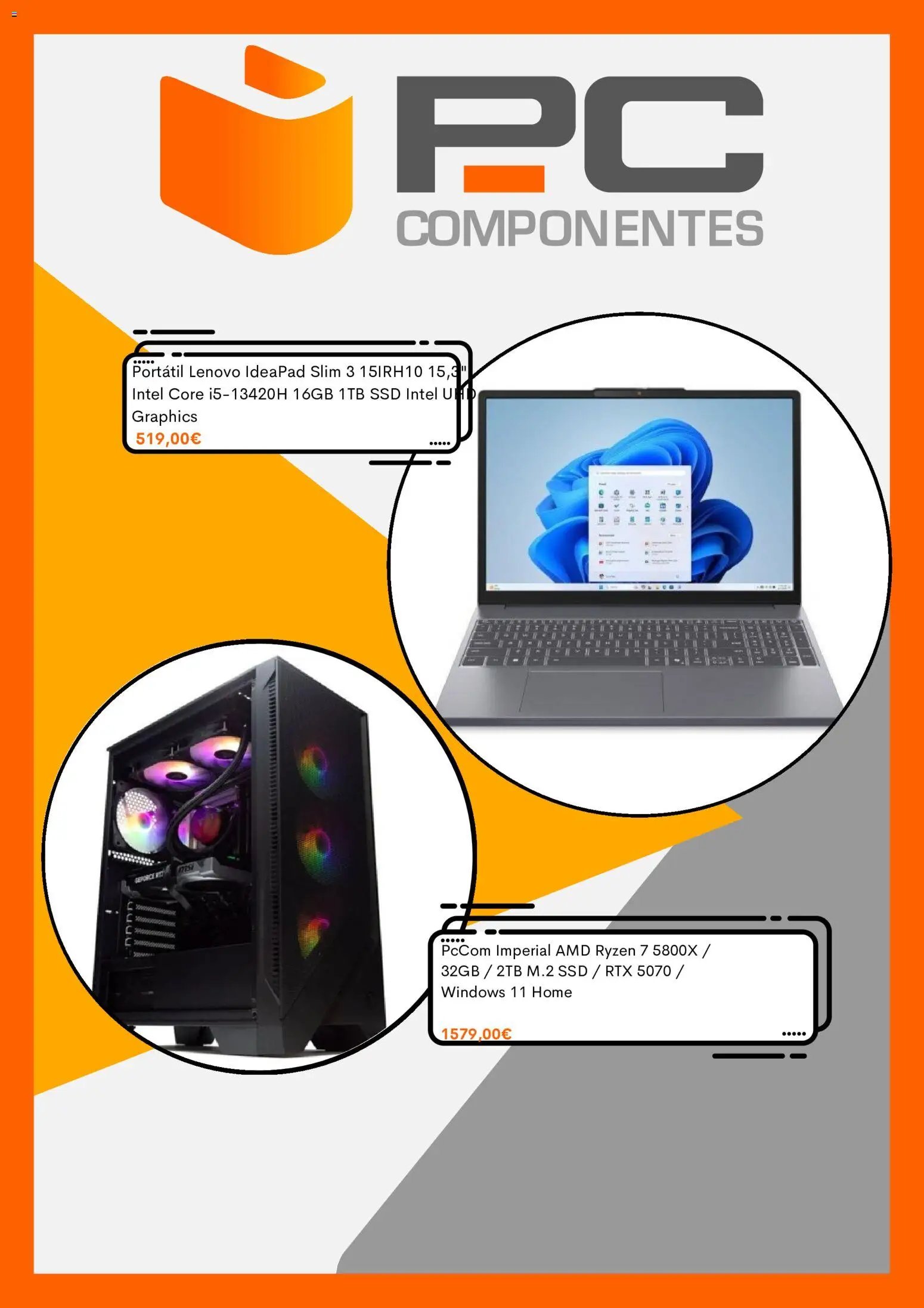PC Componentes folleto