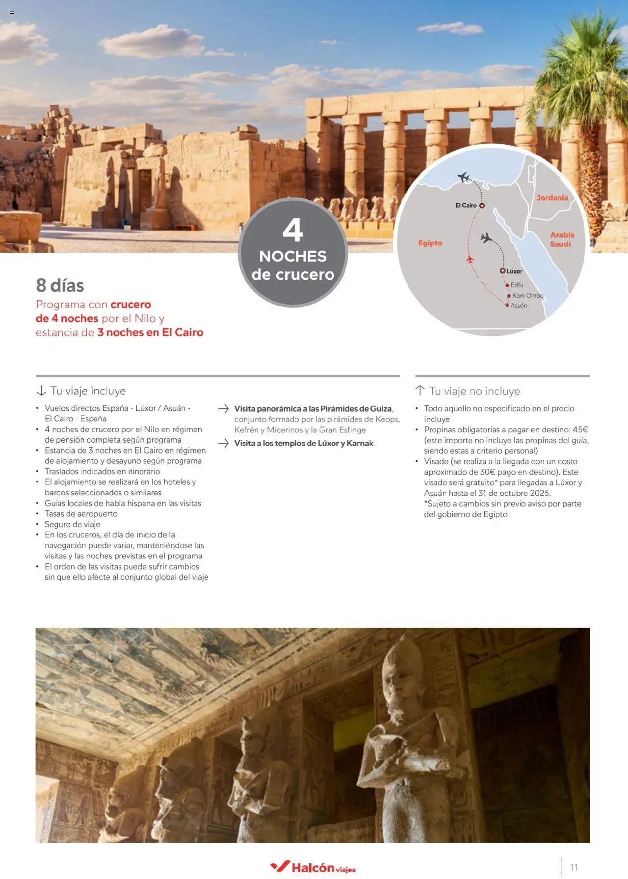 Halcón Viajes Egipto