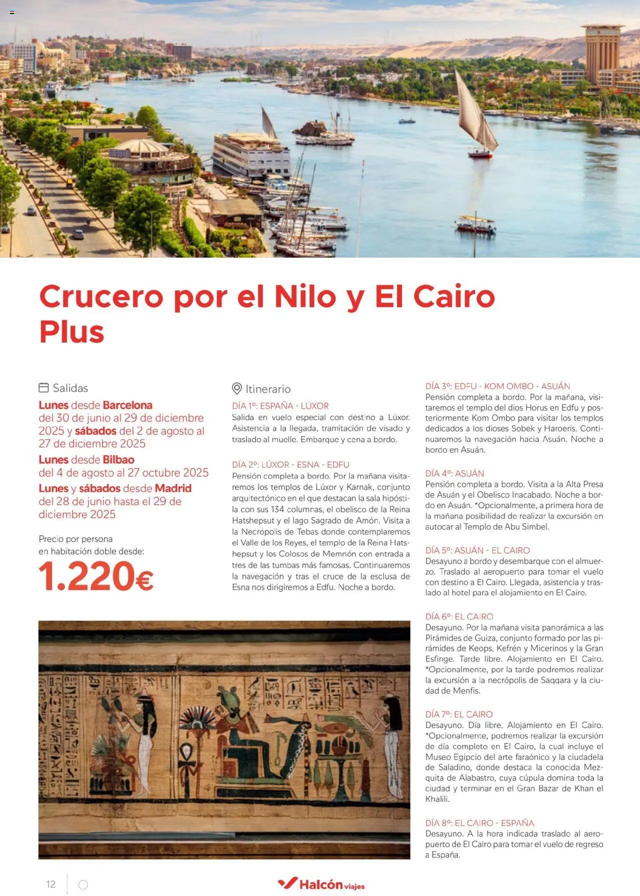 Halcón Viajes Egipto