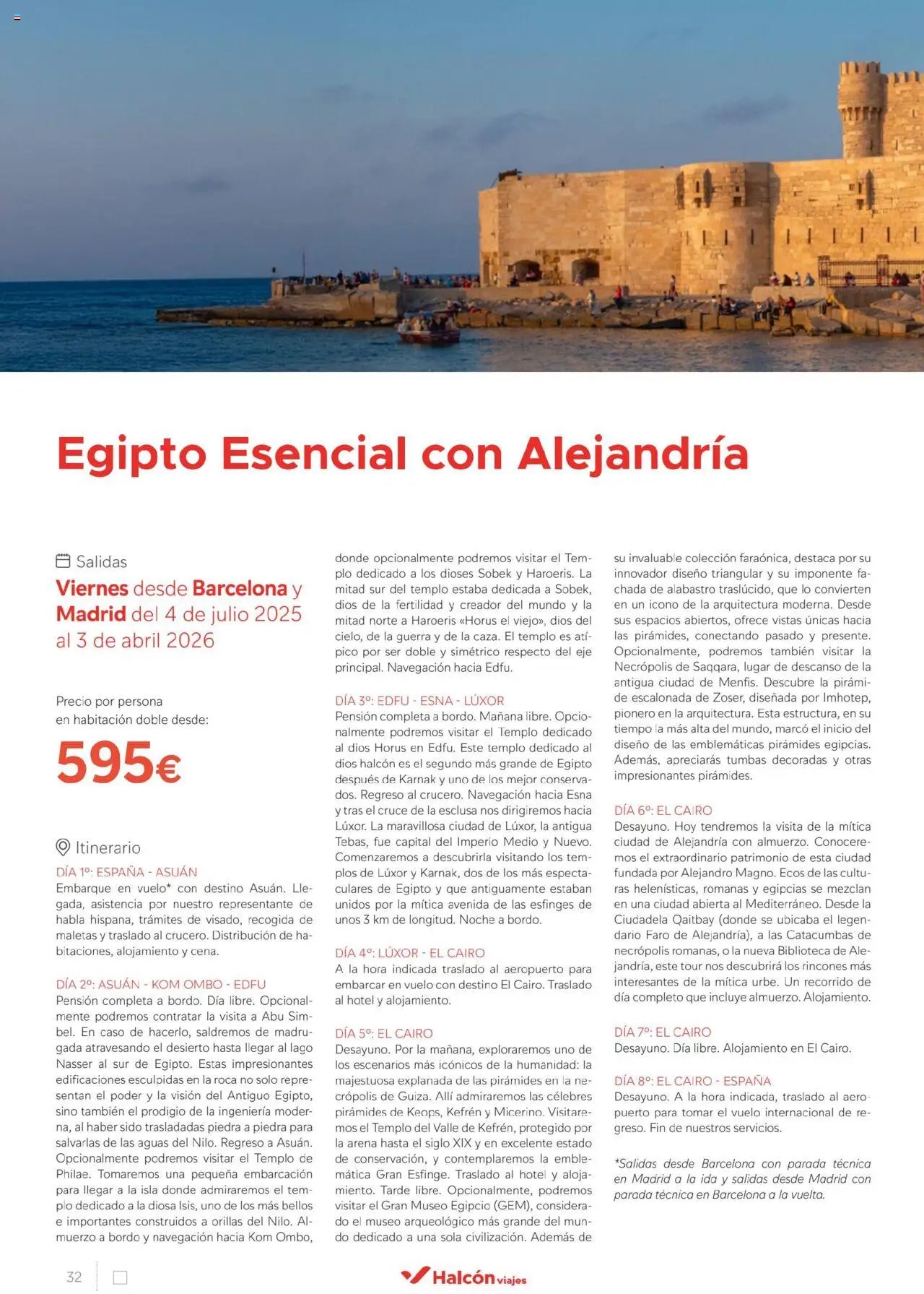 Halcón Viajes Egipto