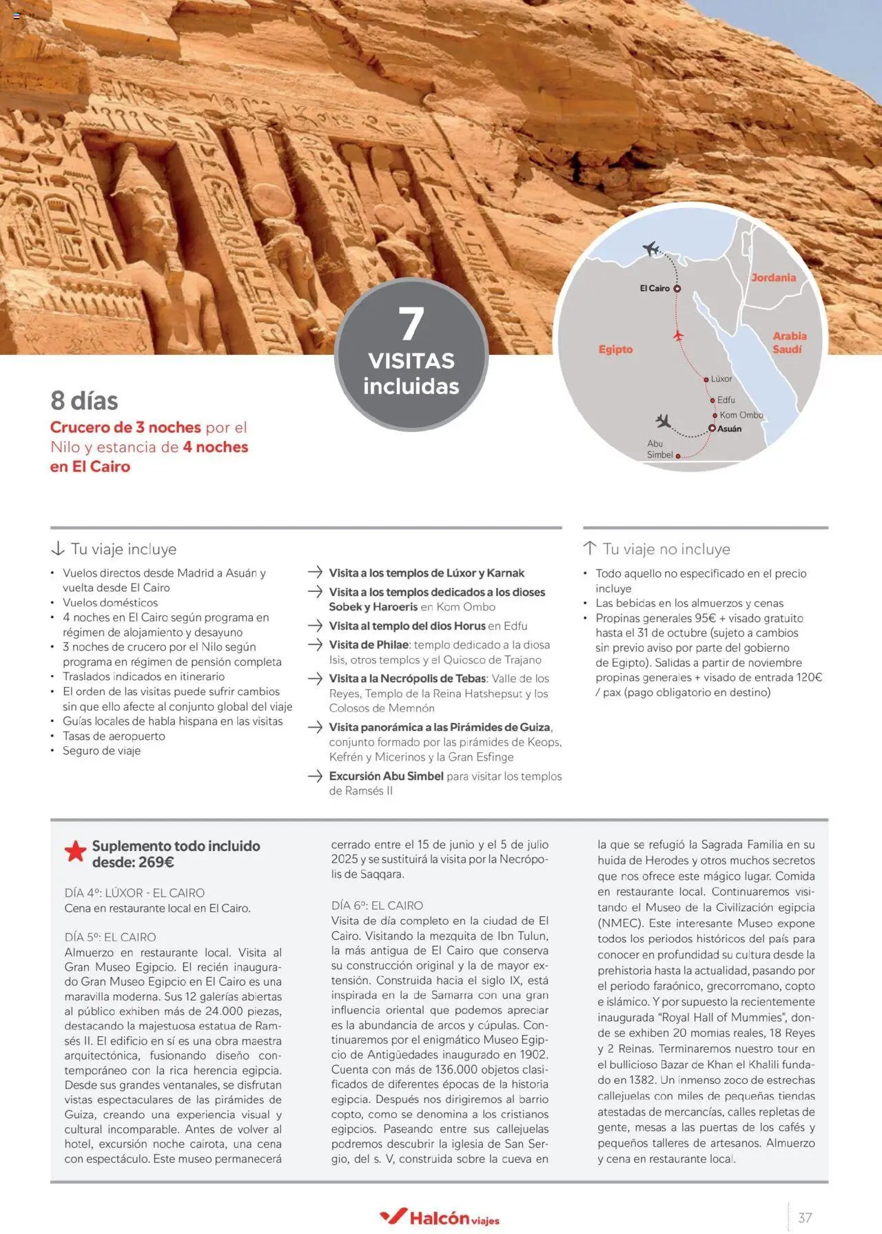 Halcón Viajes Egipto