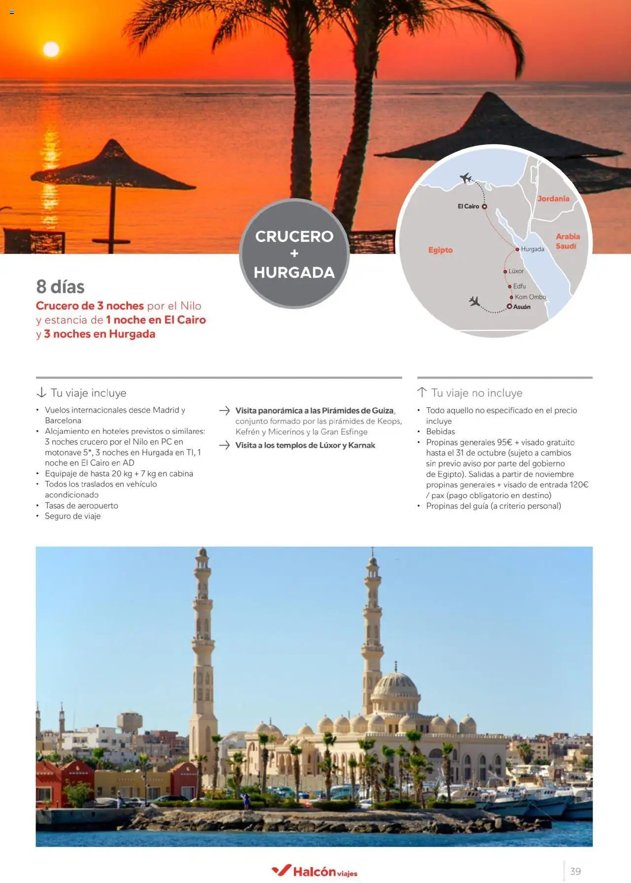 Halcón Viajes Egipto