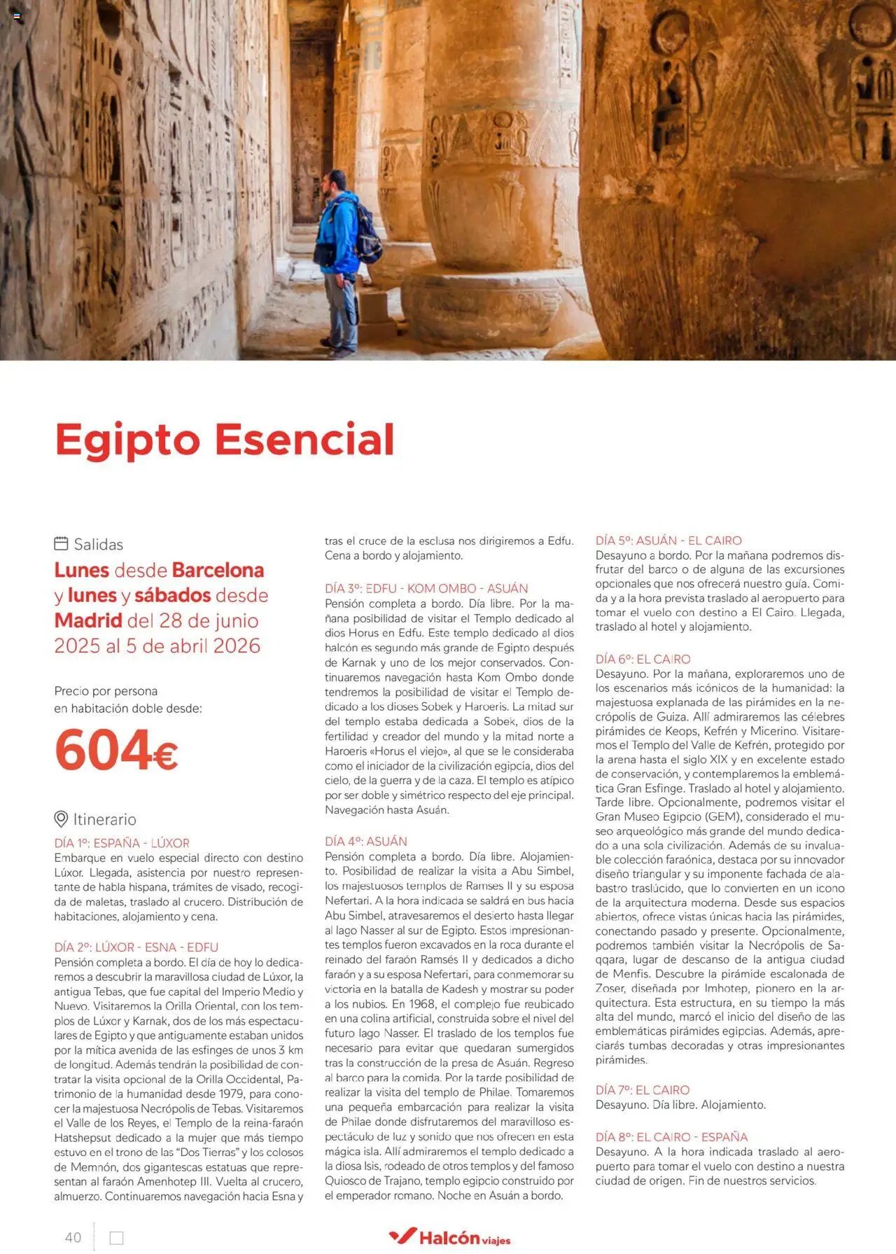 Halcón Viajes Egipto