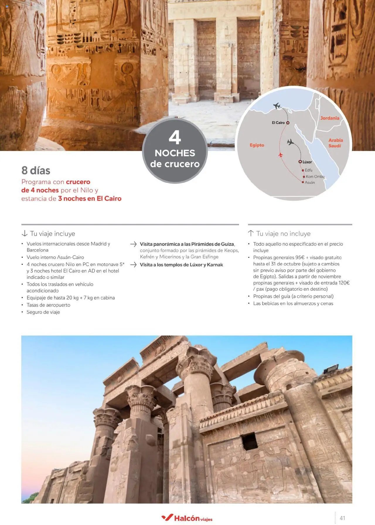Halcón Viajes Egipto