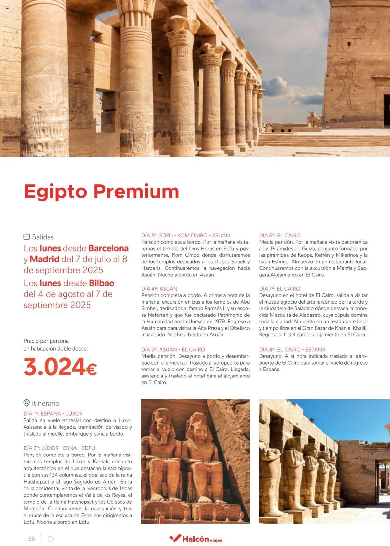 Halcón Viajes Egipto