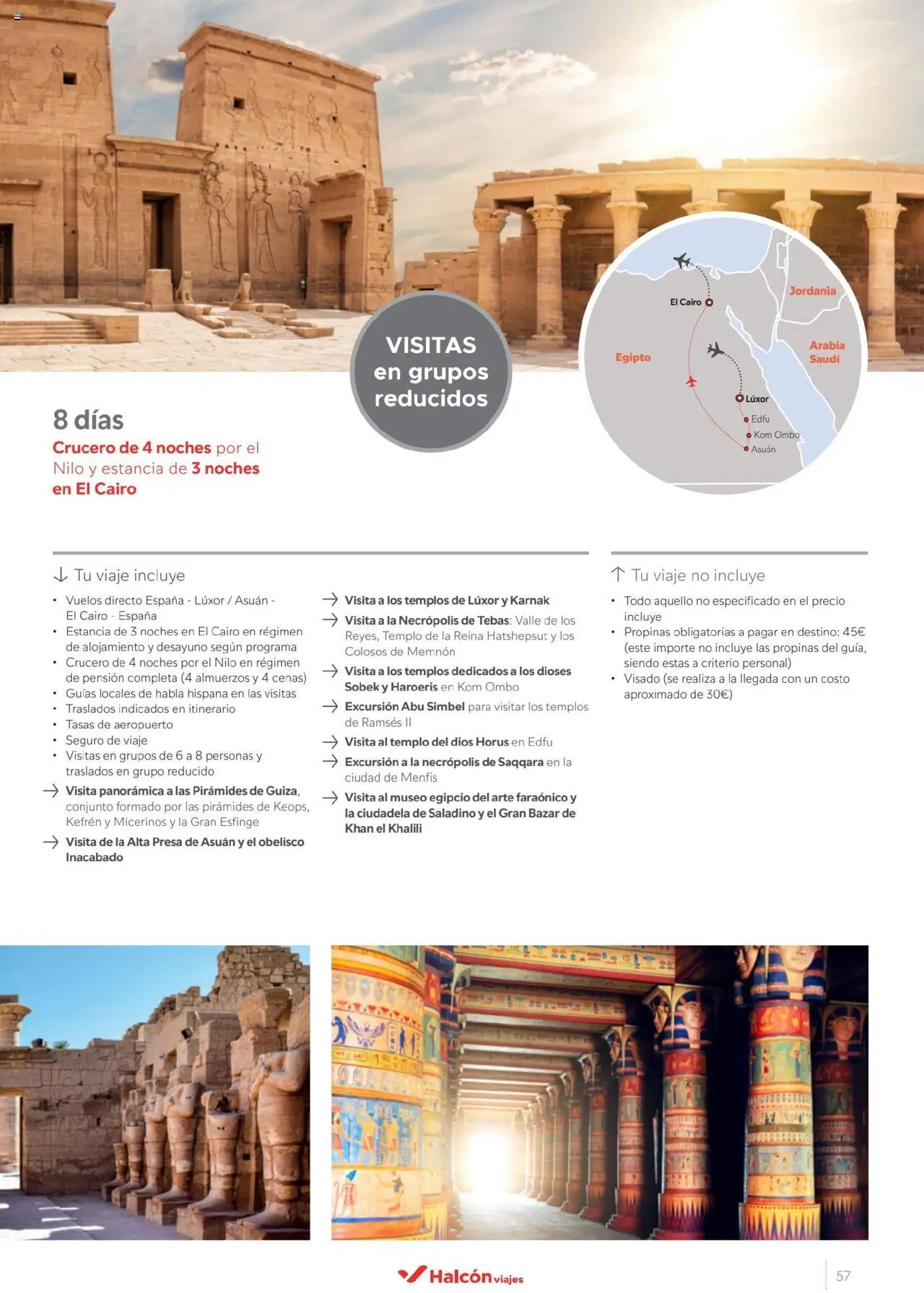 Halcón Viajes Egipto