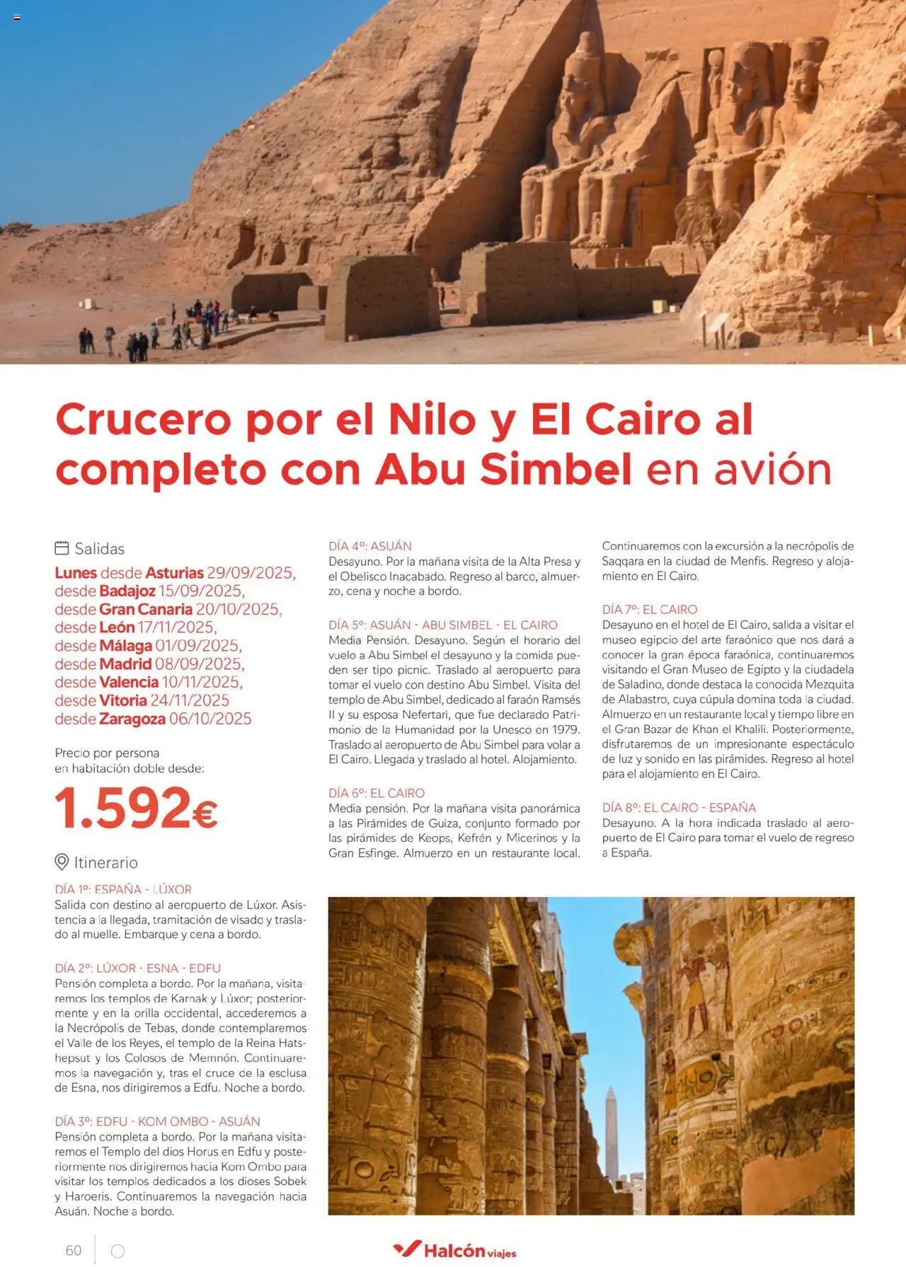 Halcón Viajes Egipto